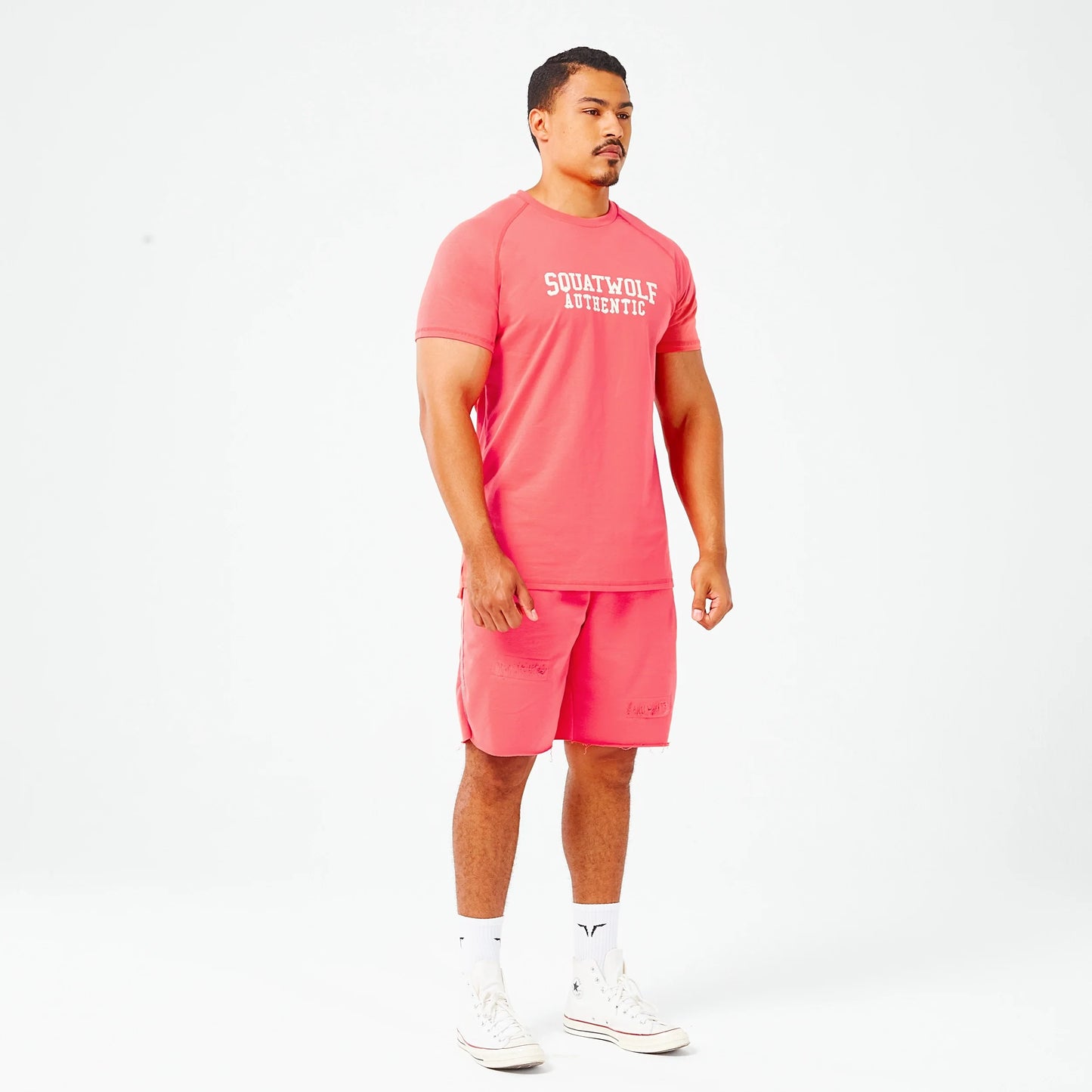 Golden Era Raglan Muscle T-shirt - Rose of Sharon