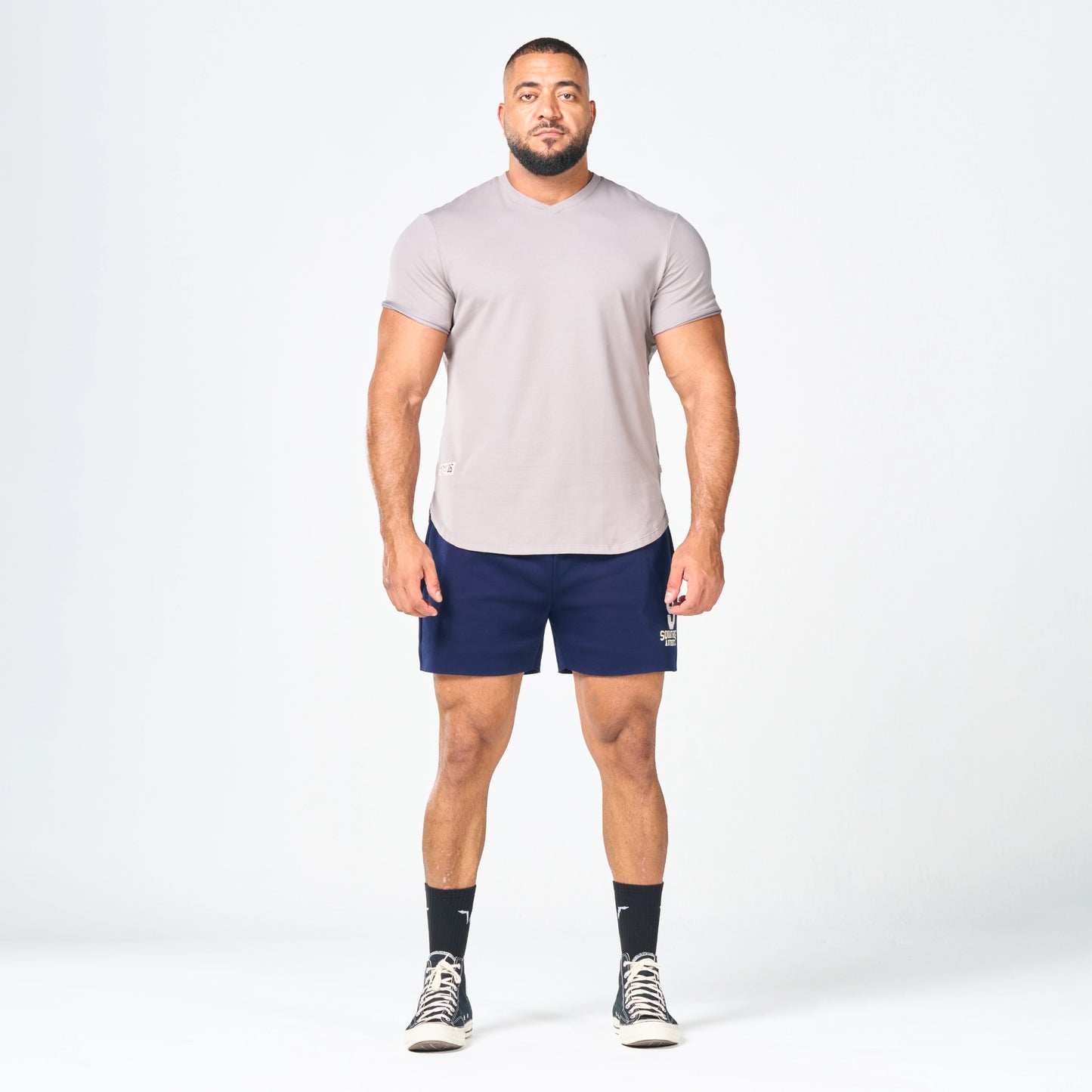 Golden Era Fresh Legacy Muscle T-shirt - Light Grey Marl