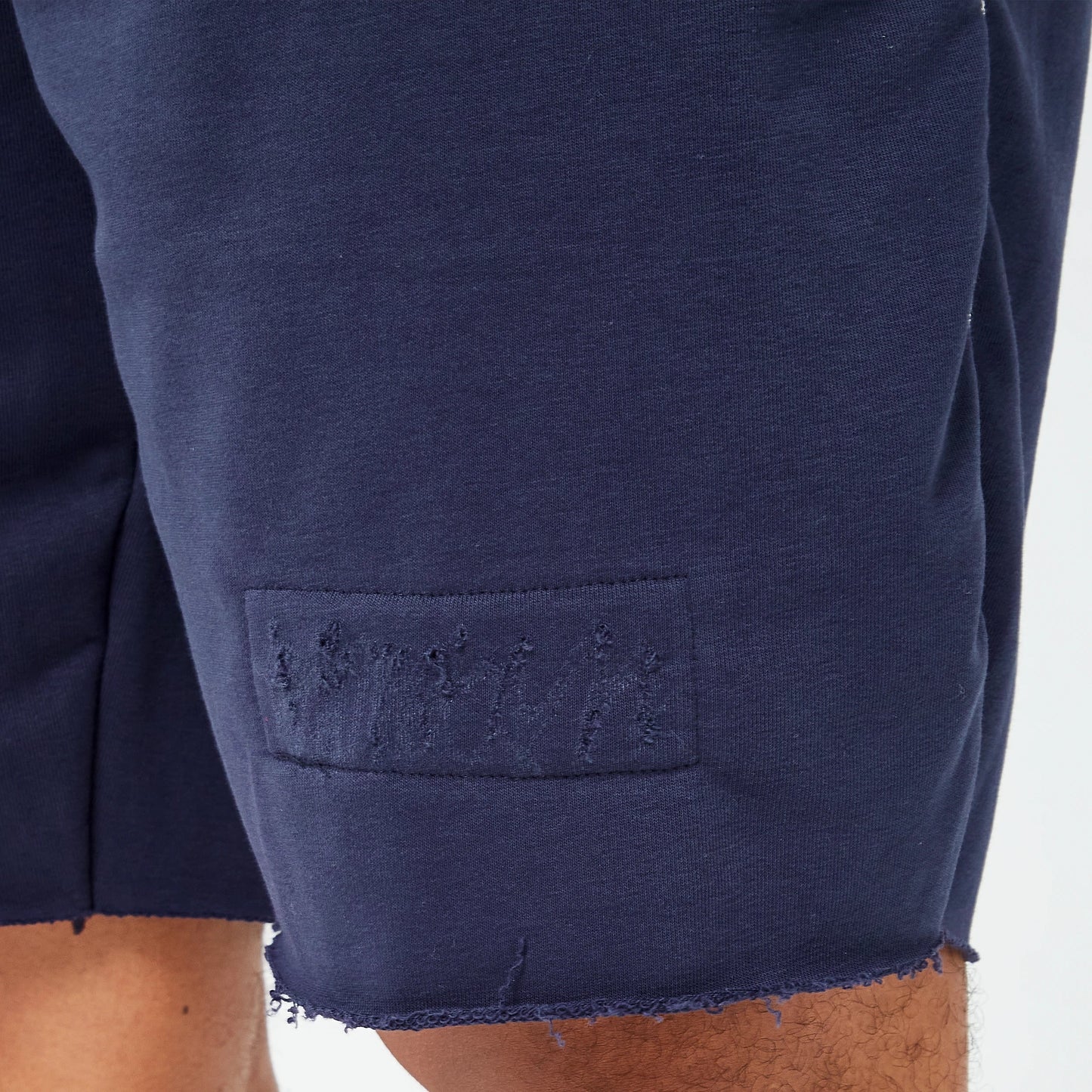 Golden Era Ripped Shorts - Navy