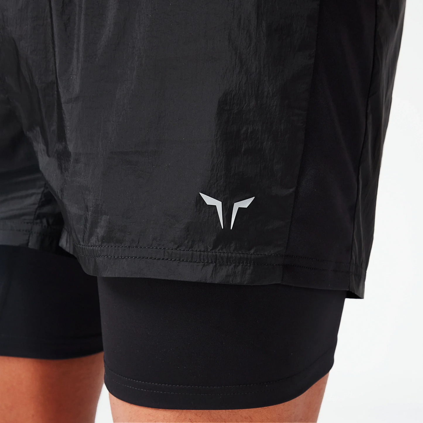 شورت لاب °360 برو 2 في 1 تي دراي™ - أسود