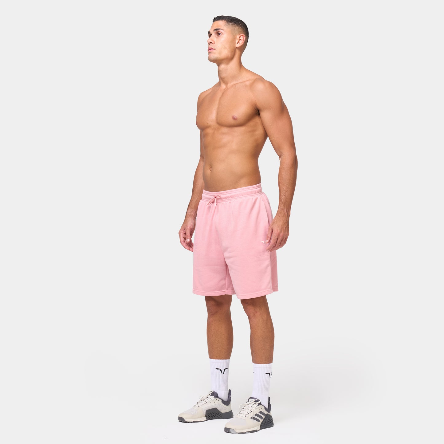 ايسينشال شورت مريح 7 انش- موف فاتح 