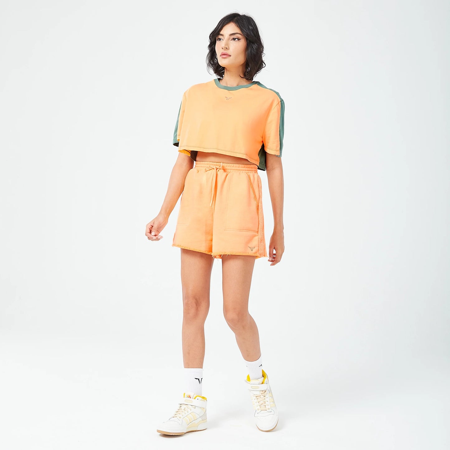 شورت ريتروجراد بلش "3 - برتقالي شيفون مارل