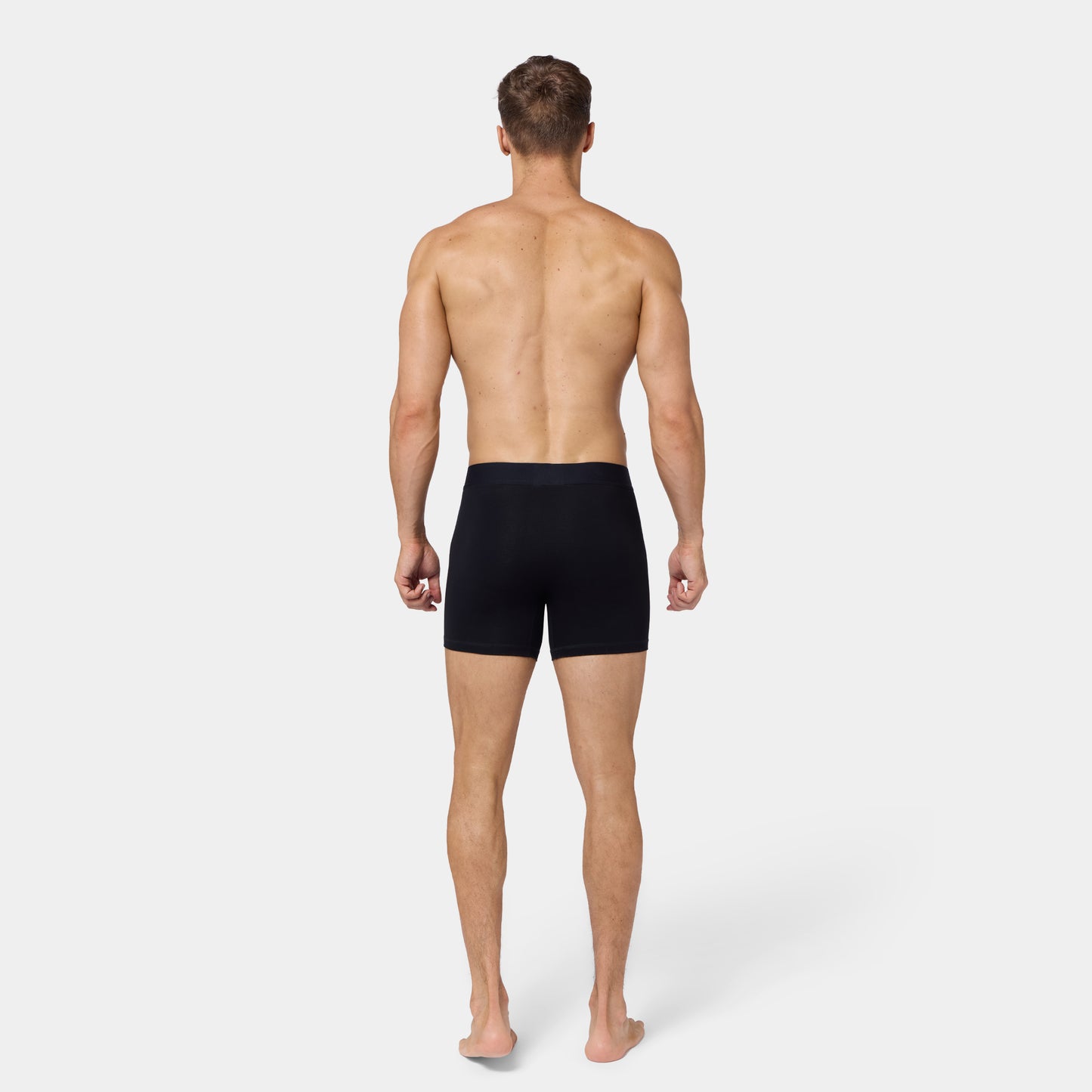 بوكسر قطني 5" 3 قطع - أسود