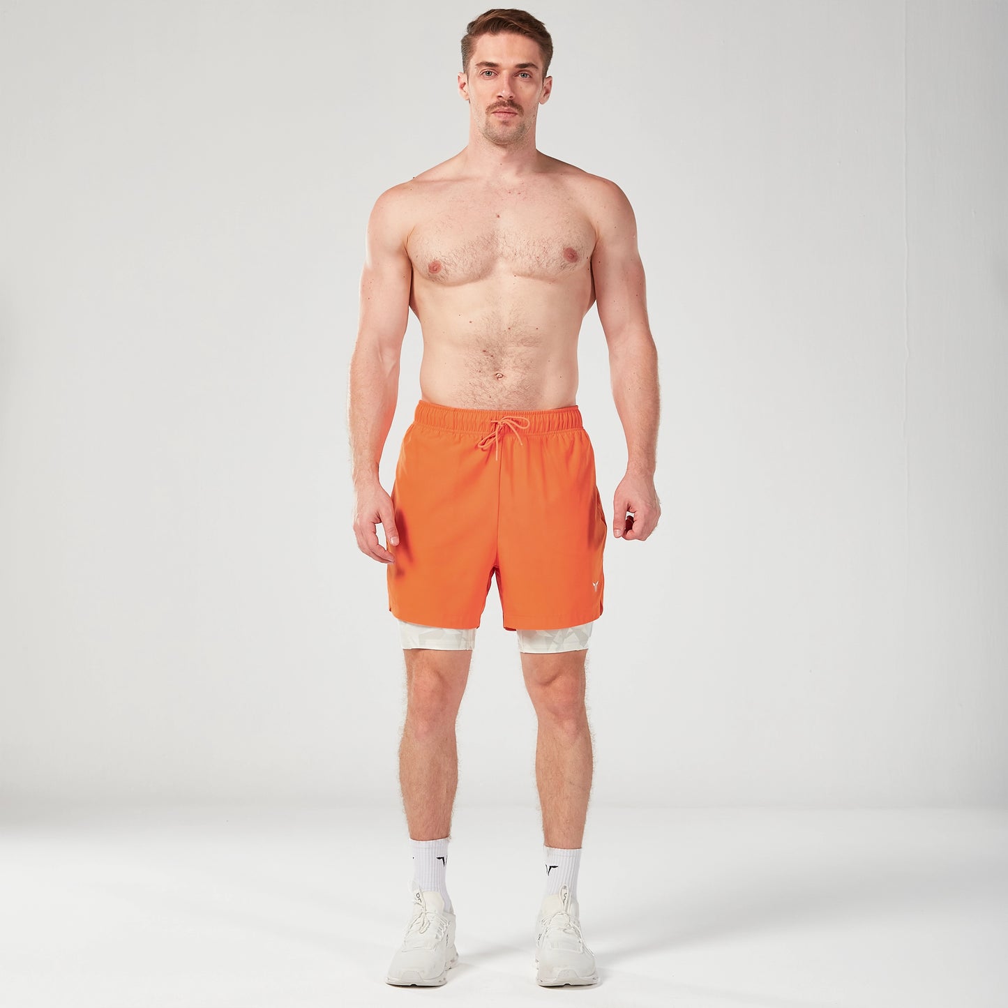 Limitless 2-in-1 7" Shorts - Persimmon Orange