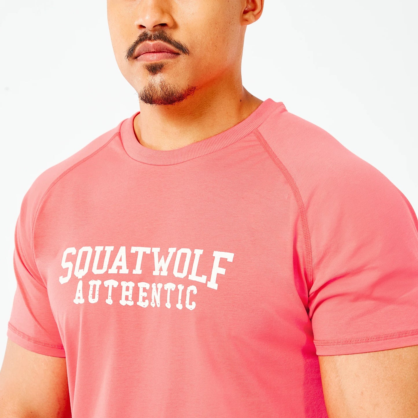 Golden Era Raglan Muscle T-shirt - Rose of Sharon