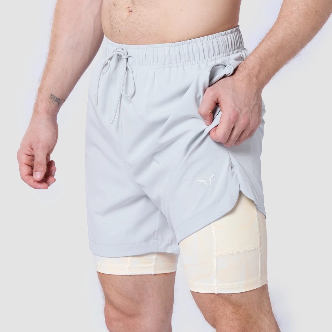 شورت ليميتليس 2 في 1 7" - ميست