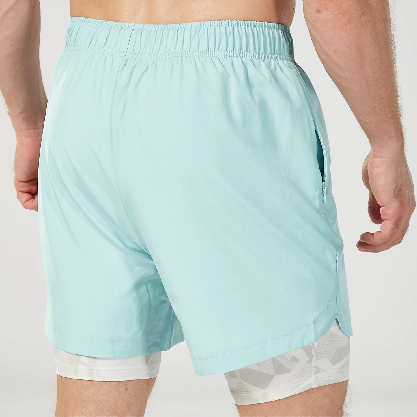 Limitless 2-in-1 7" Shorts - Canal Blue