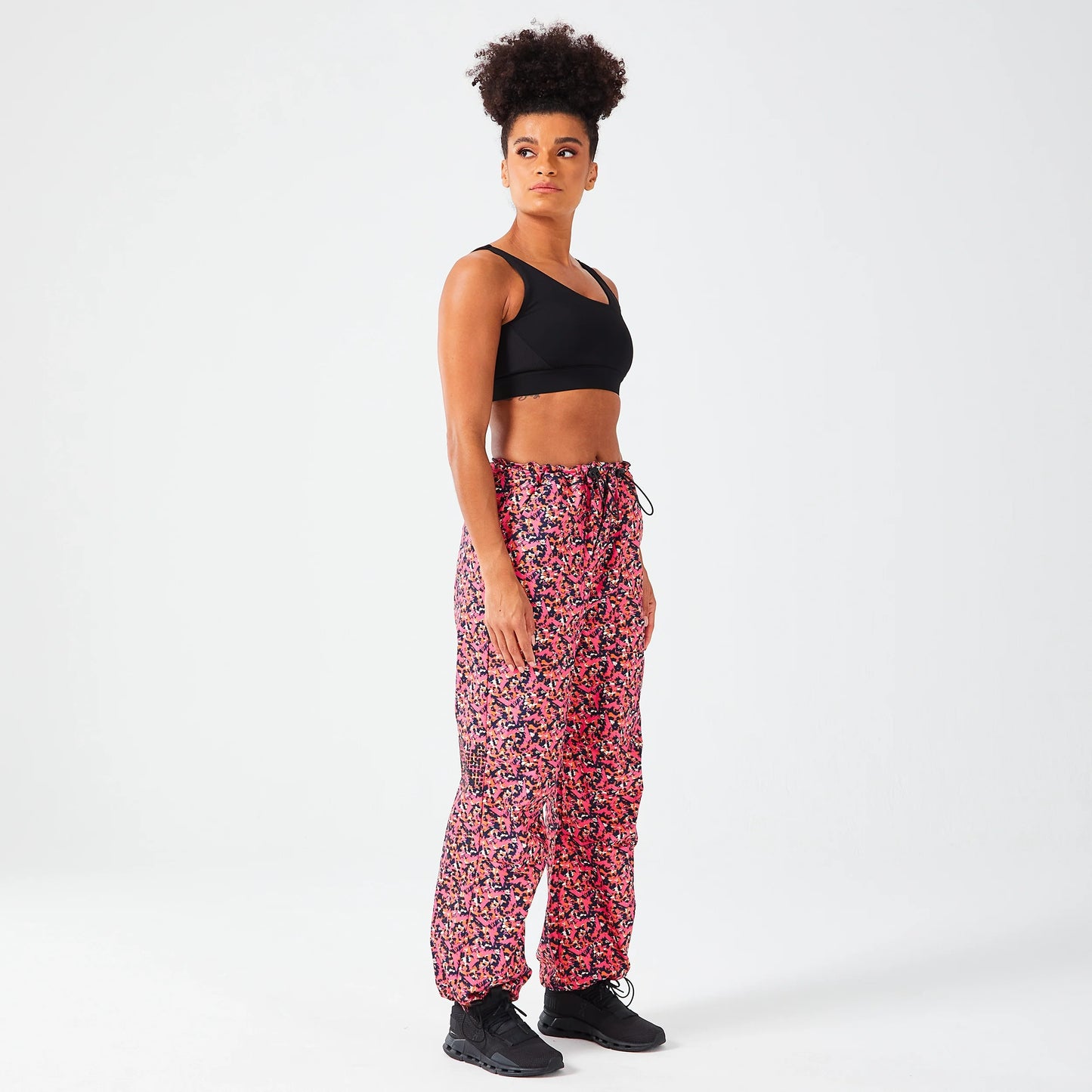 بنطال كود بارا - تمويه وردي فاقع