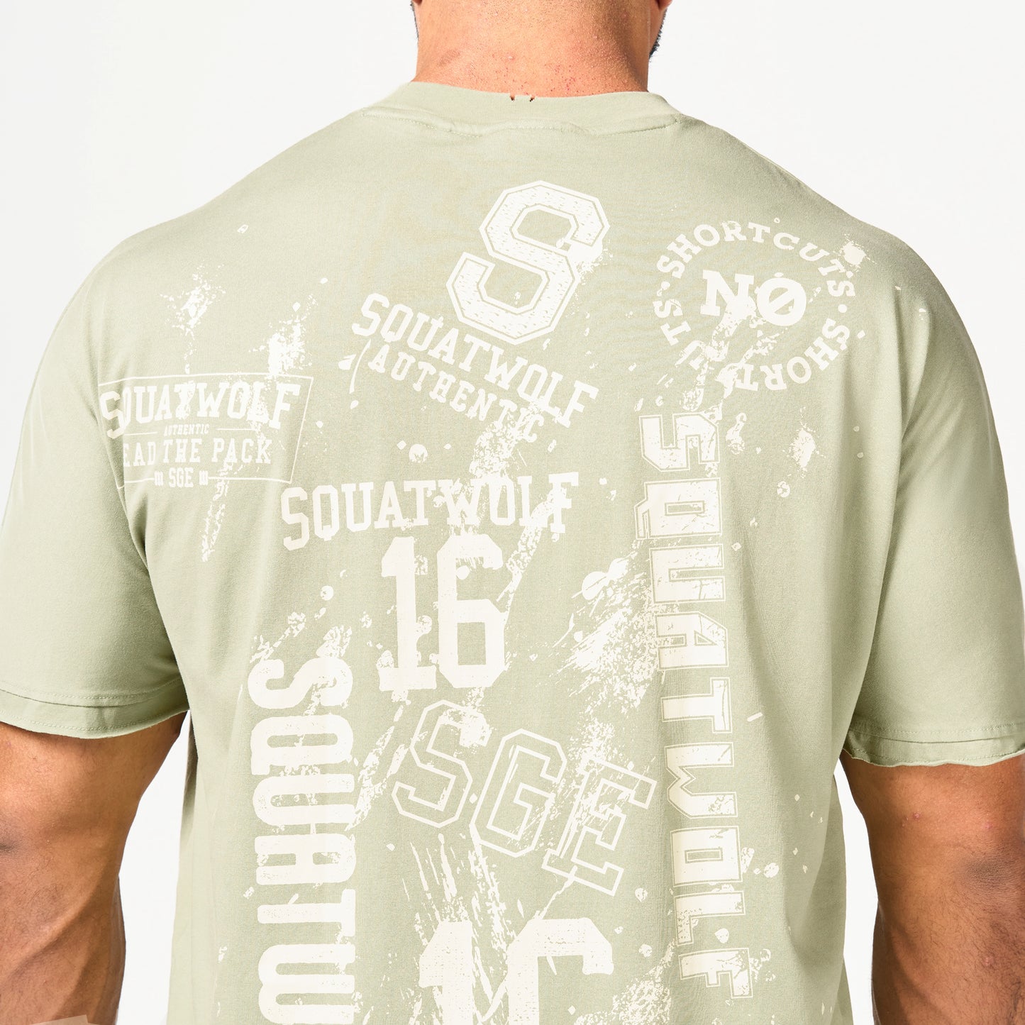 Stay Authentic Oversized T-shirt - Tea