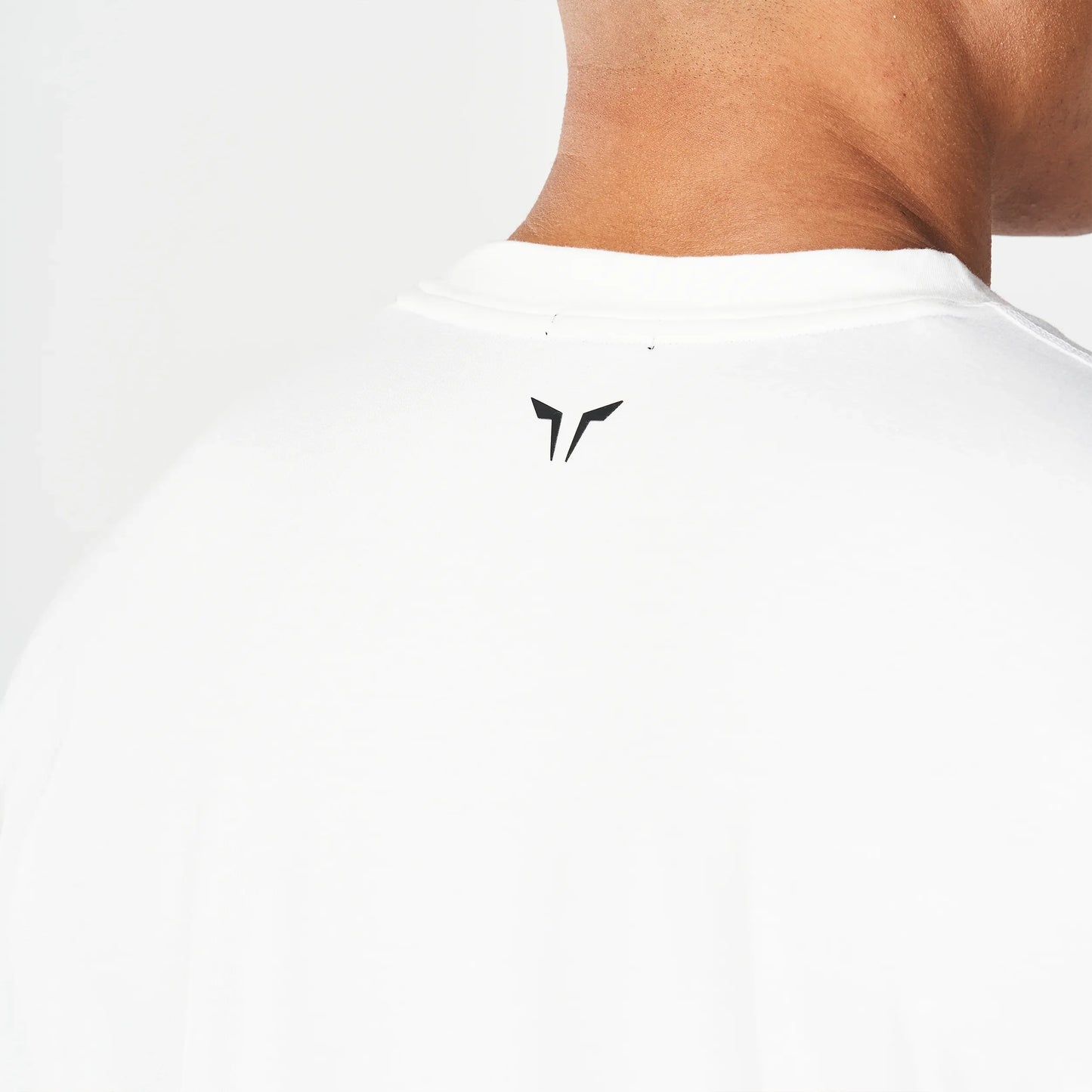 Oversized Pump Cover T-shirt Canal Blue Edition - Pearl White