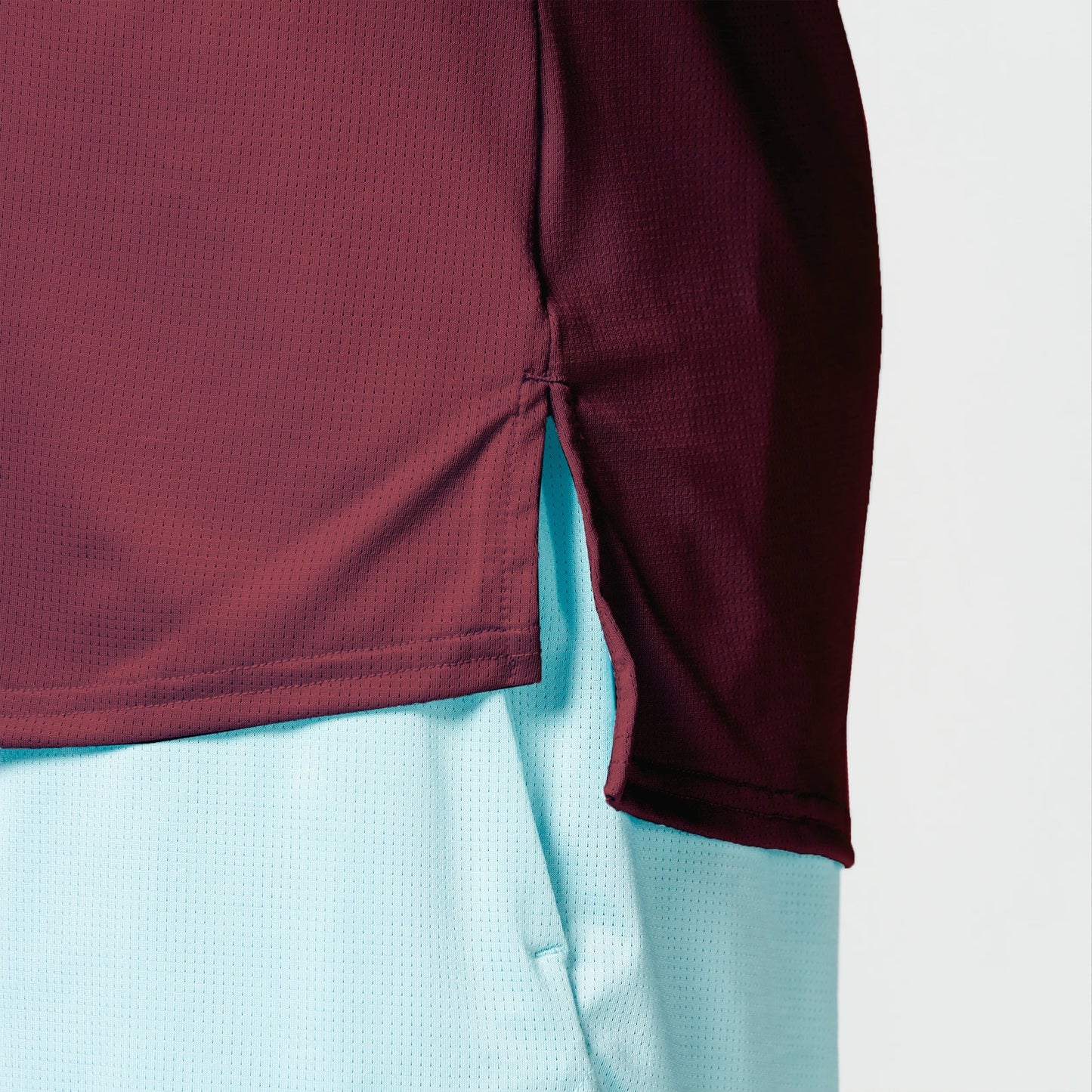Core Mesh T-shirt 2.0 - Burgundy