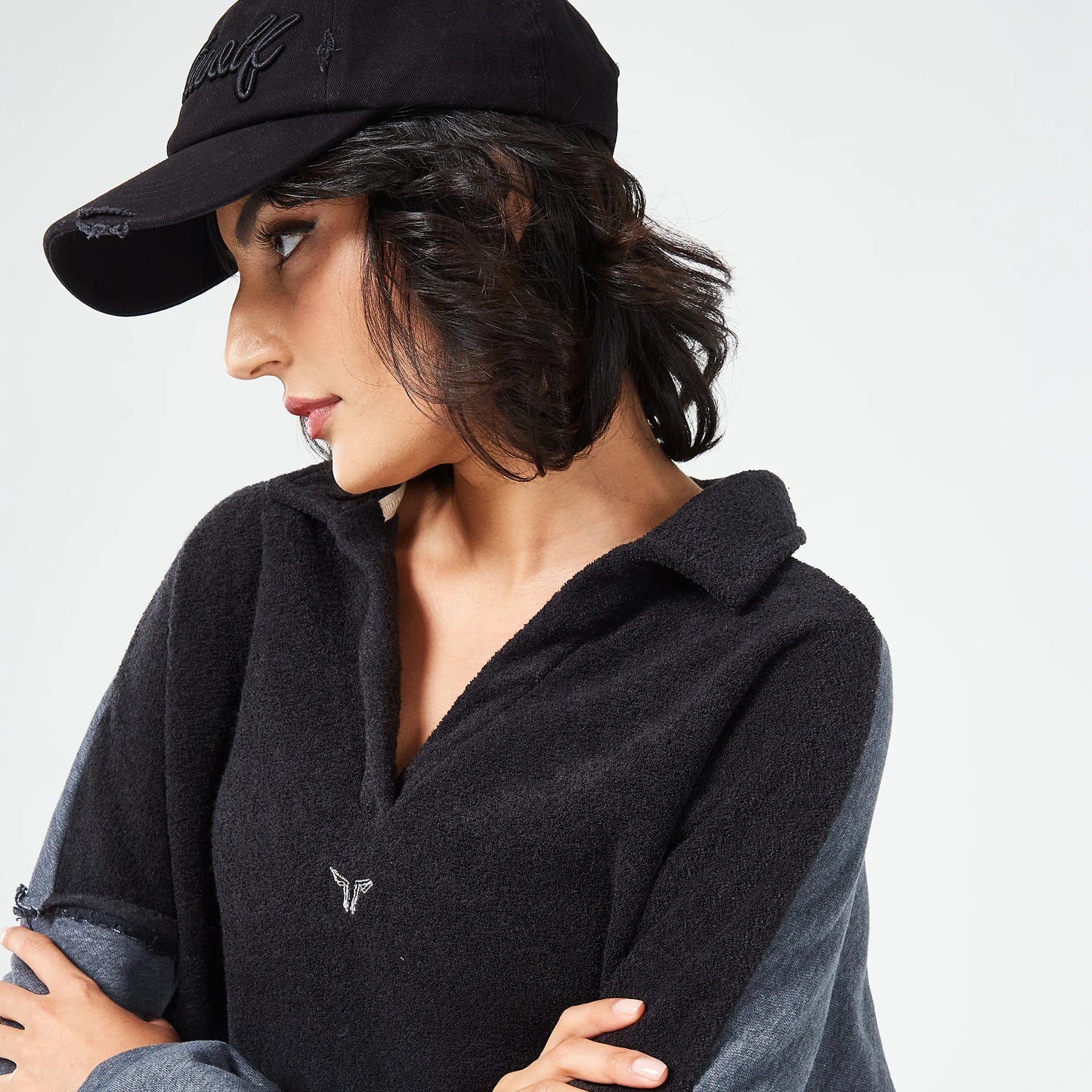 قبعة بيسبول ريتروجراد - أسود