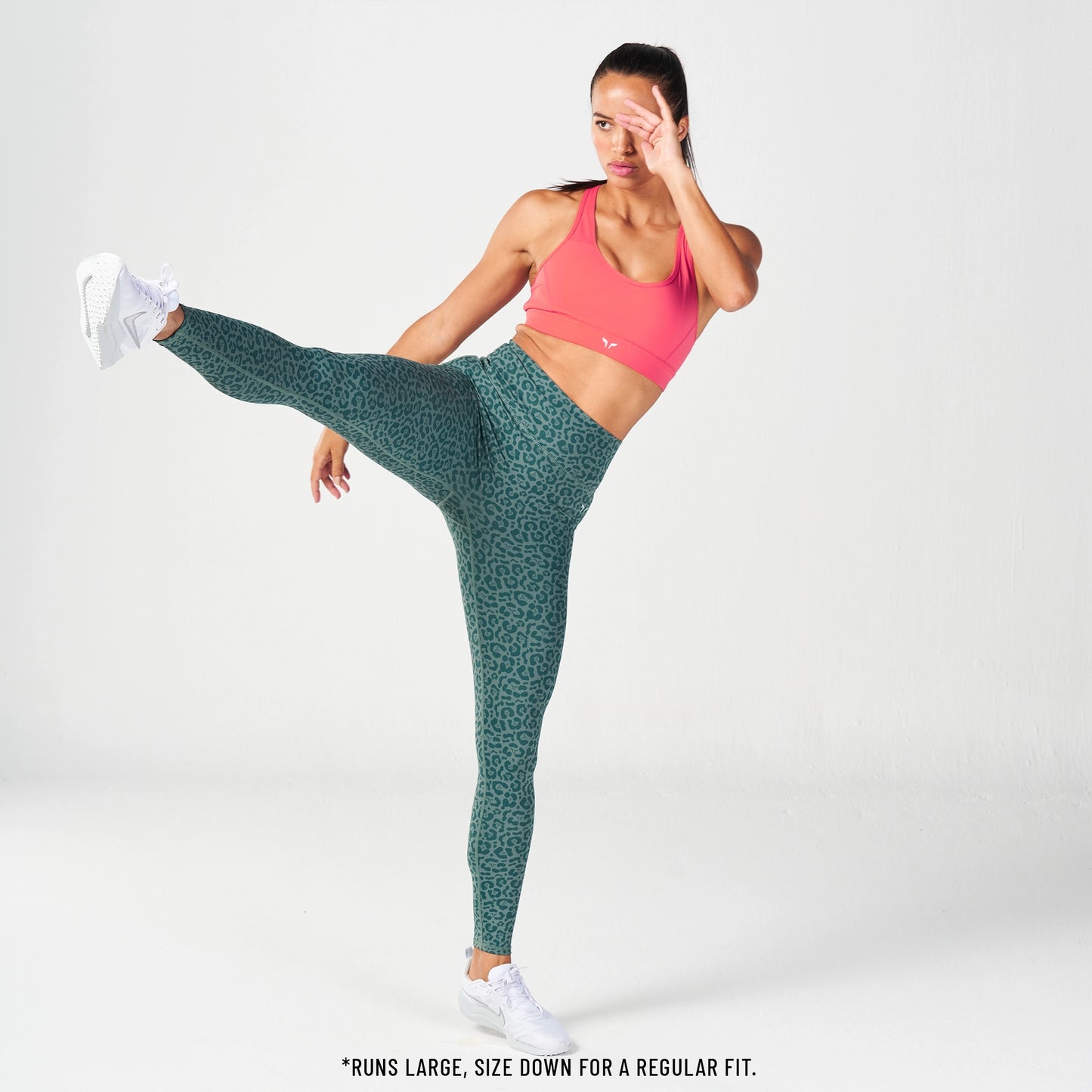 Core Agile ACT Leggings 27" - Dark Forest Print