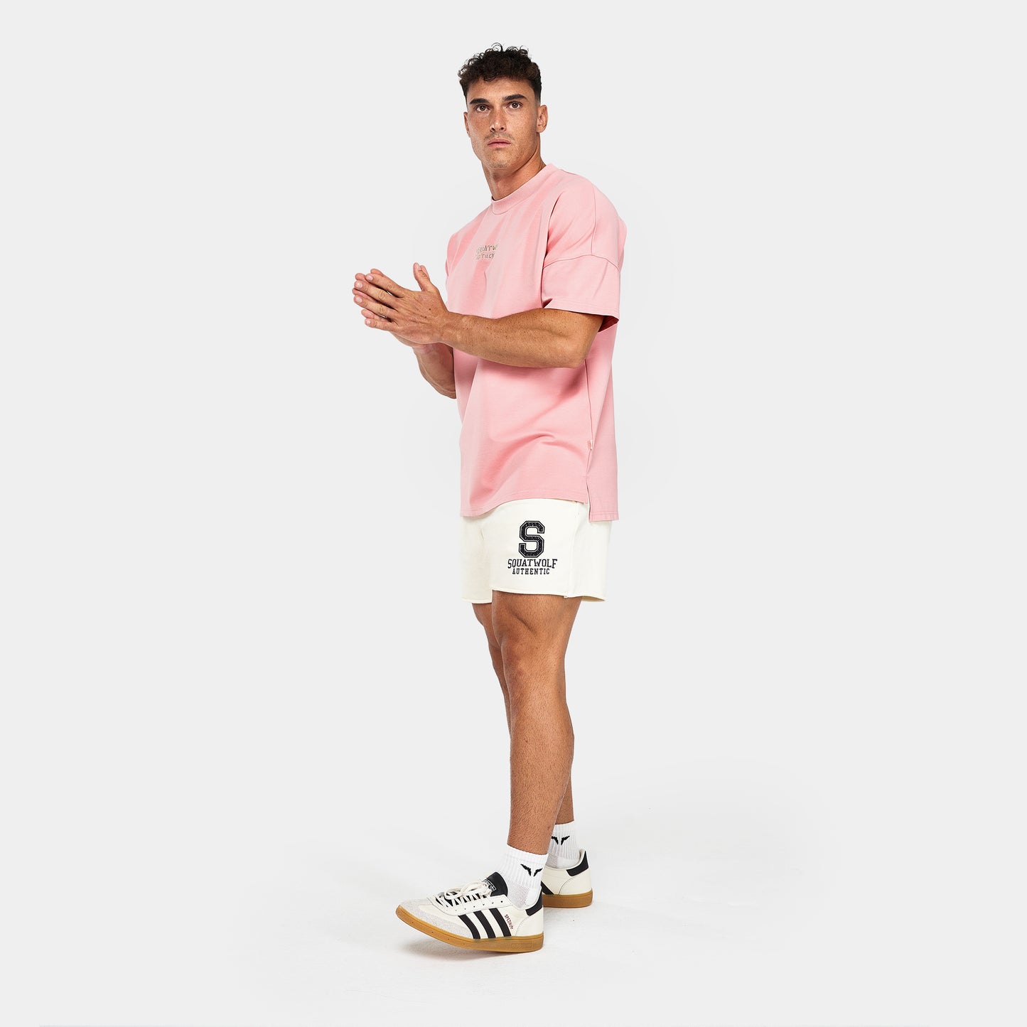 جولدن إيرا أوثنتيك تيشيرت فضفاض - موف فاتح