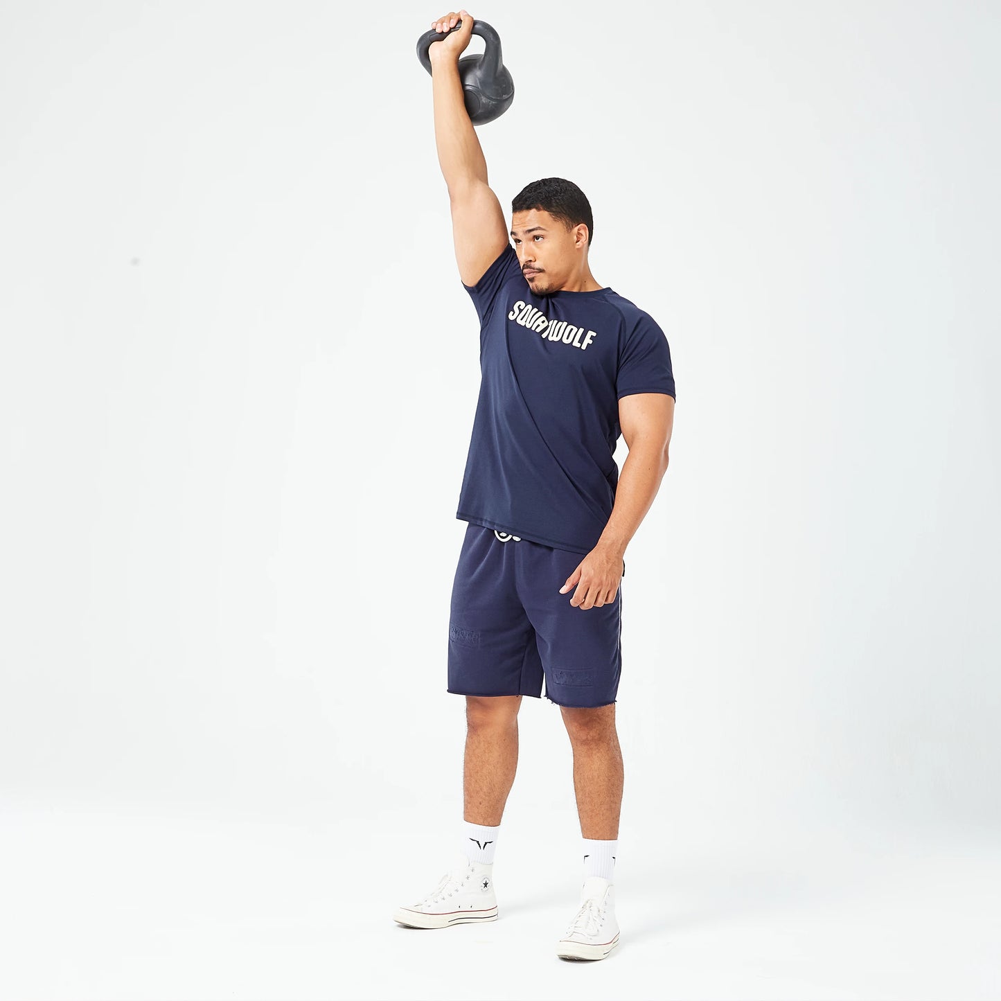 Golden Era Raglan Muscle T-shirt - Navy Graphic