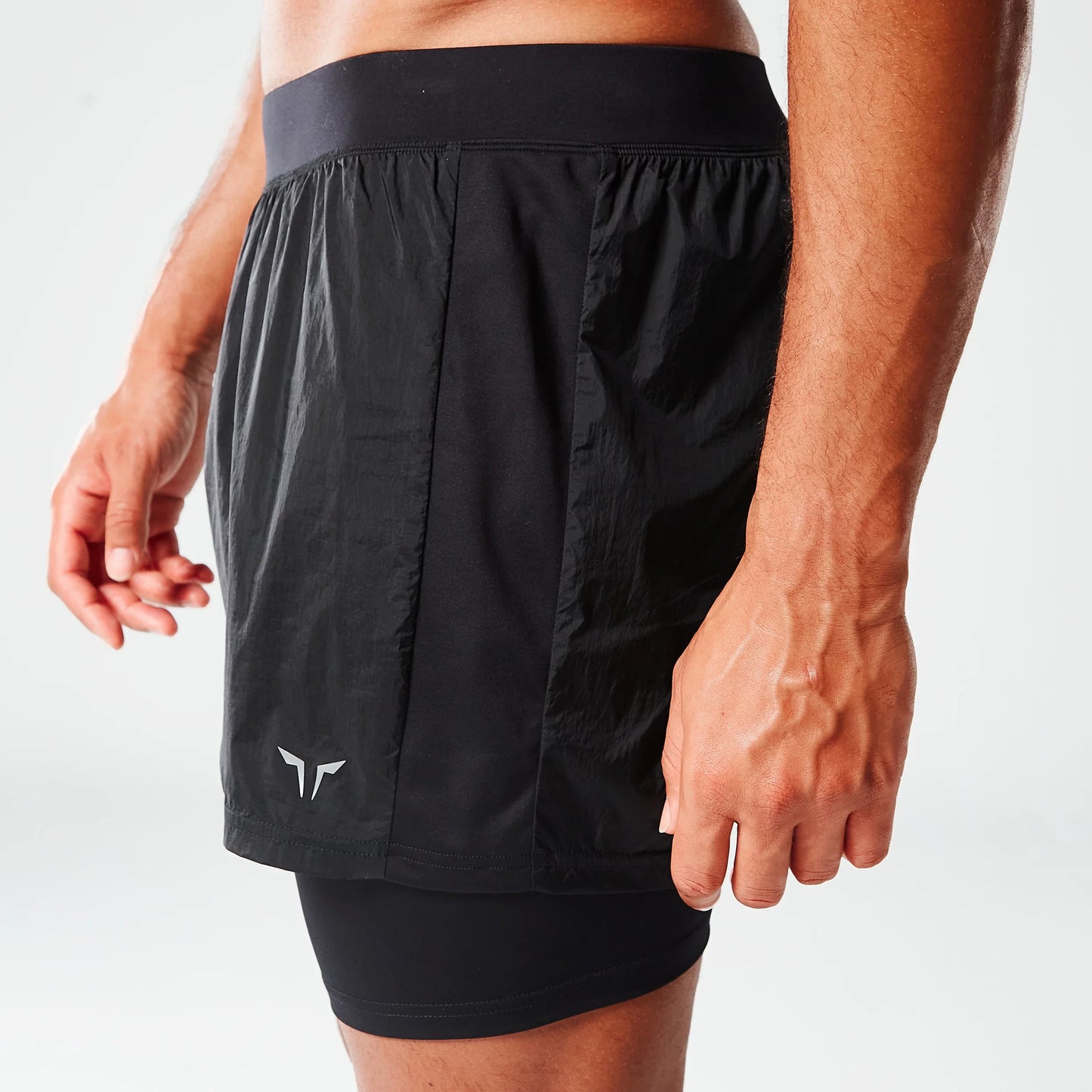 شورت لاب °360 برو 2 في 1 تي دراي™ - أسود