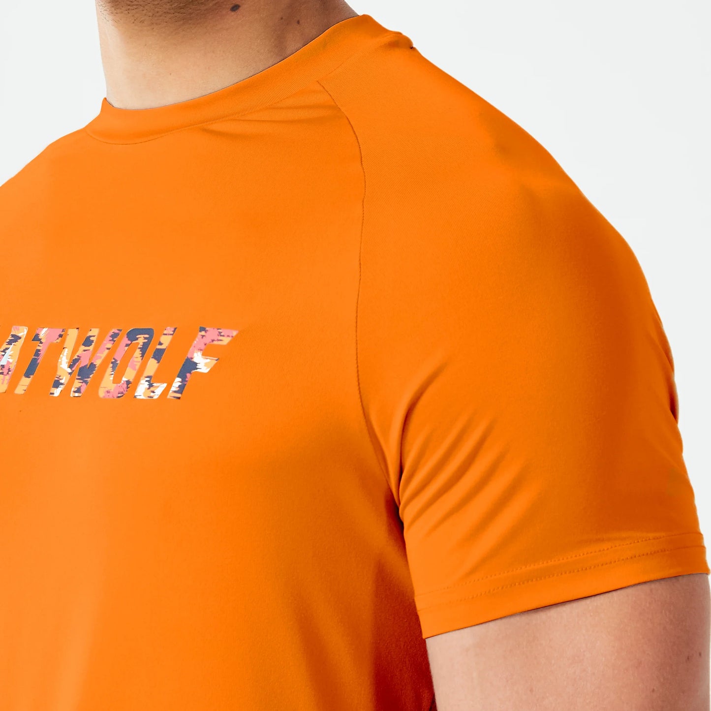 Motion T-shirt - Persimmon Orange
