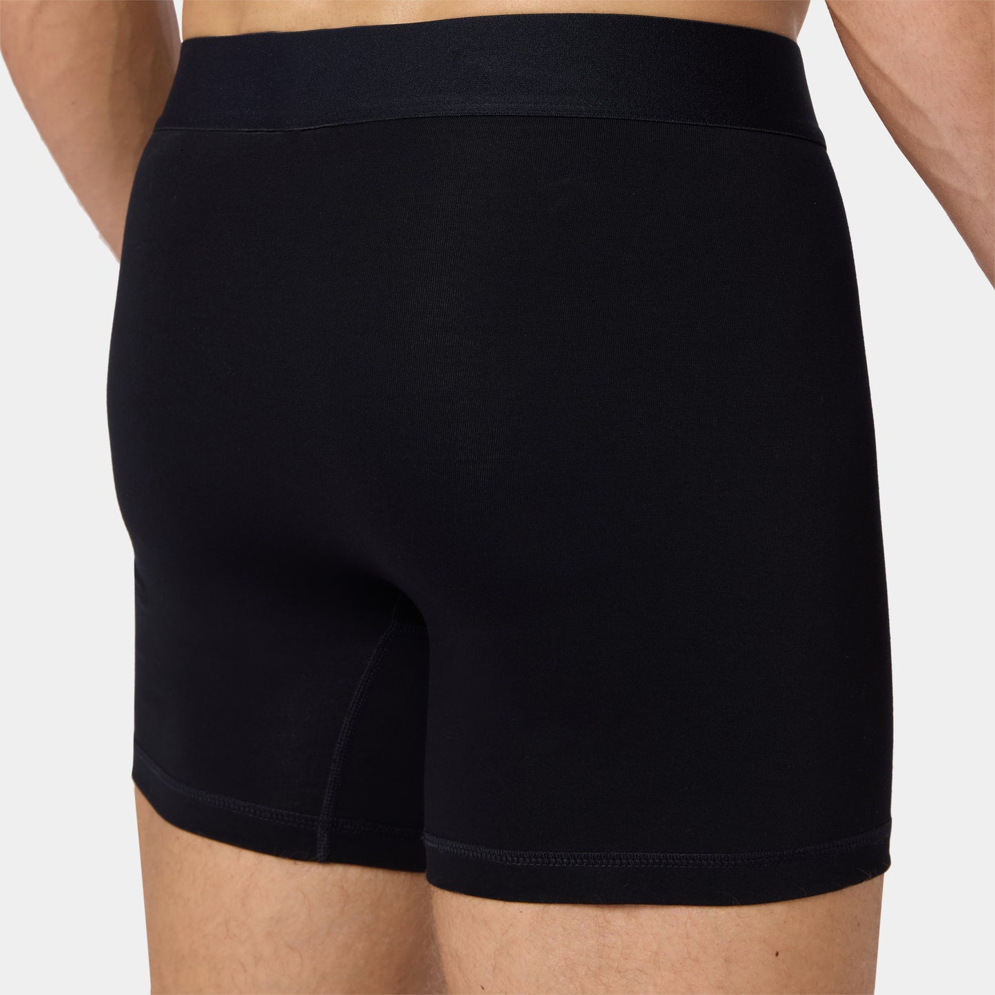 بوكسر قطني 5" 3 قطع - أسود