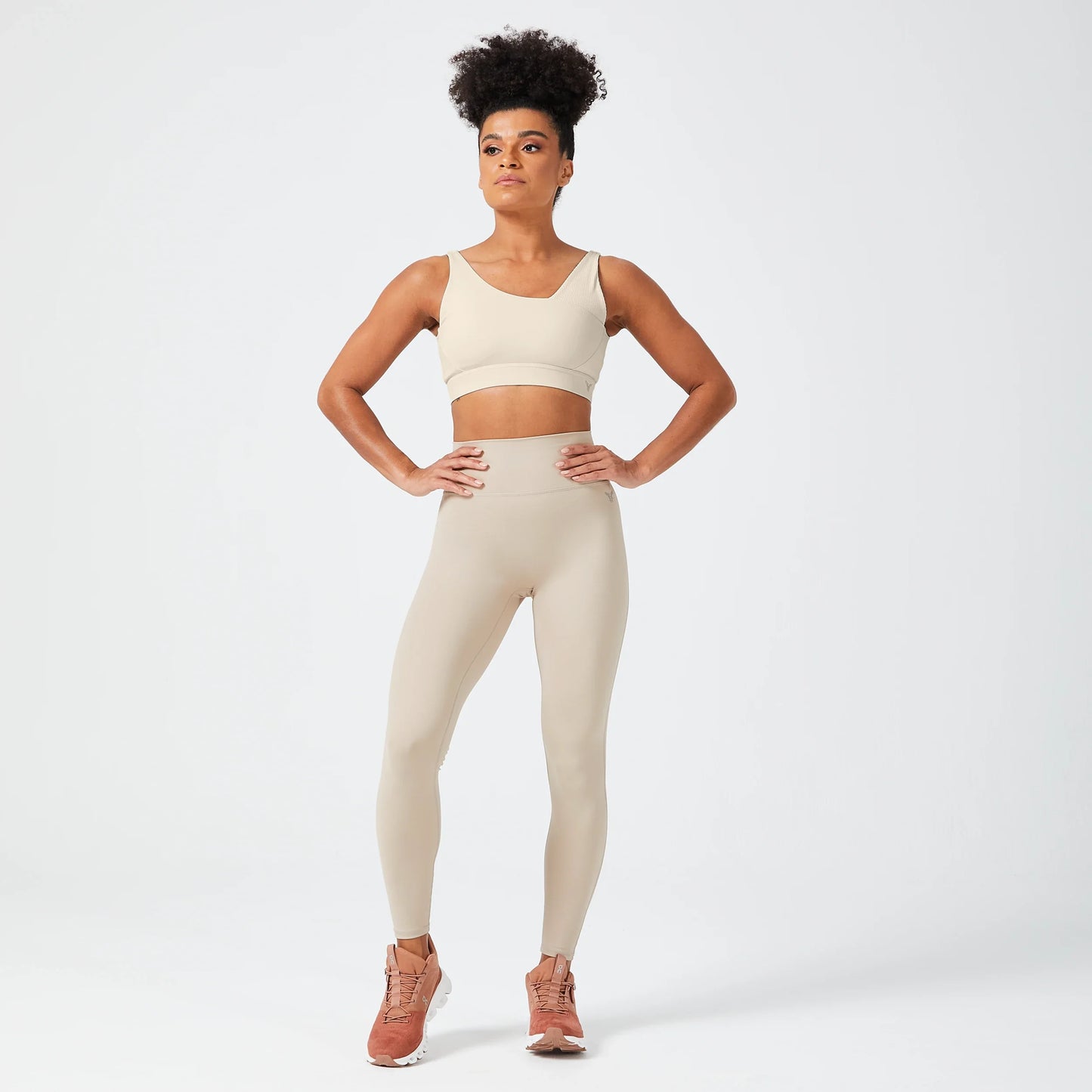 حمالة صدر كود جليتش بتصميم غير متماثل - ترابي