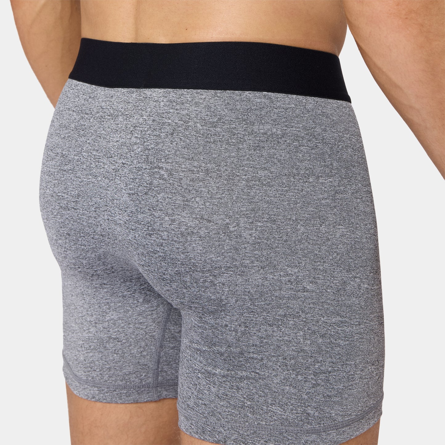 5" ACTDRY® Boxer Trunks 2 Pack - Light Grey Marl