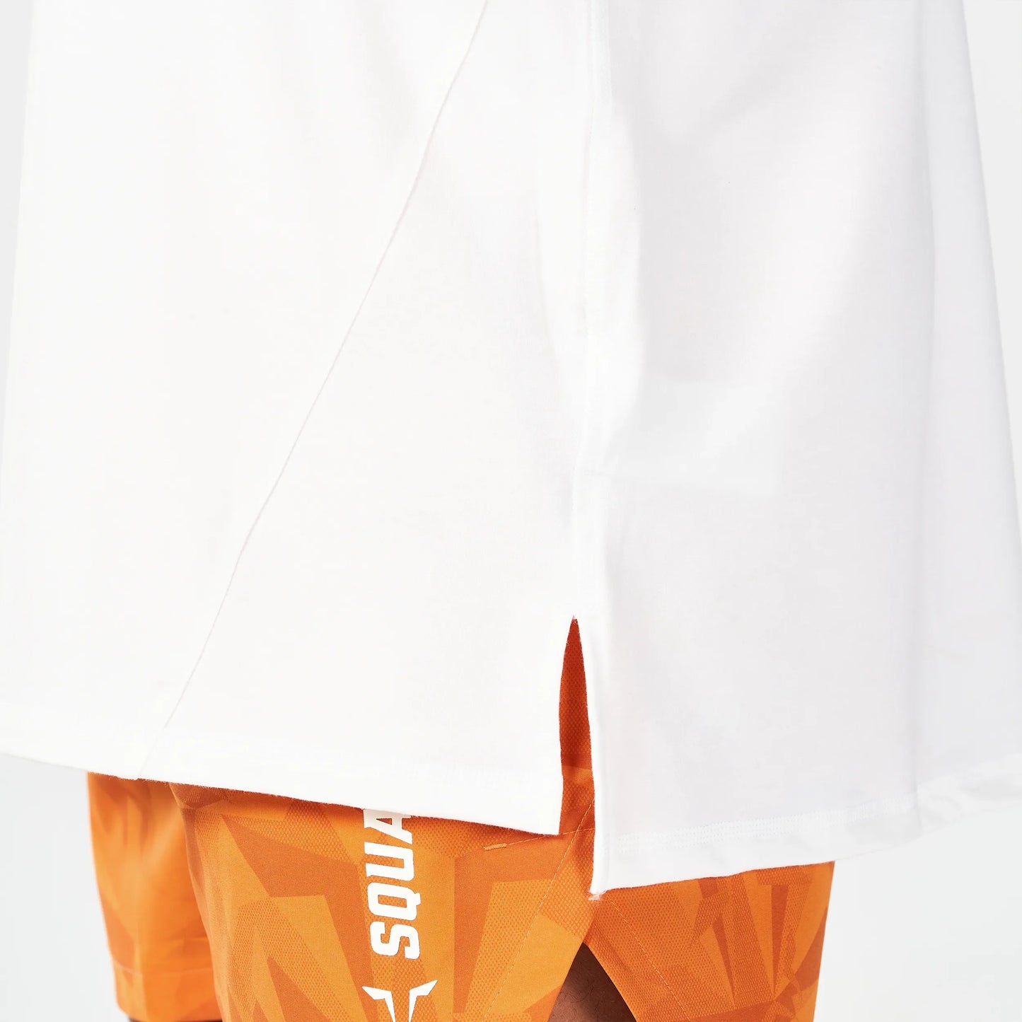 Oversized Pump Cover T-shirt Canal Blue Edition - Pearl White