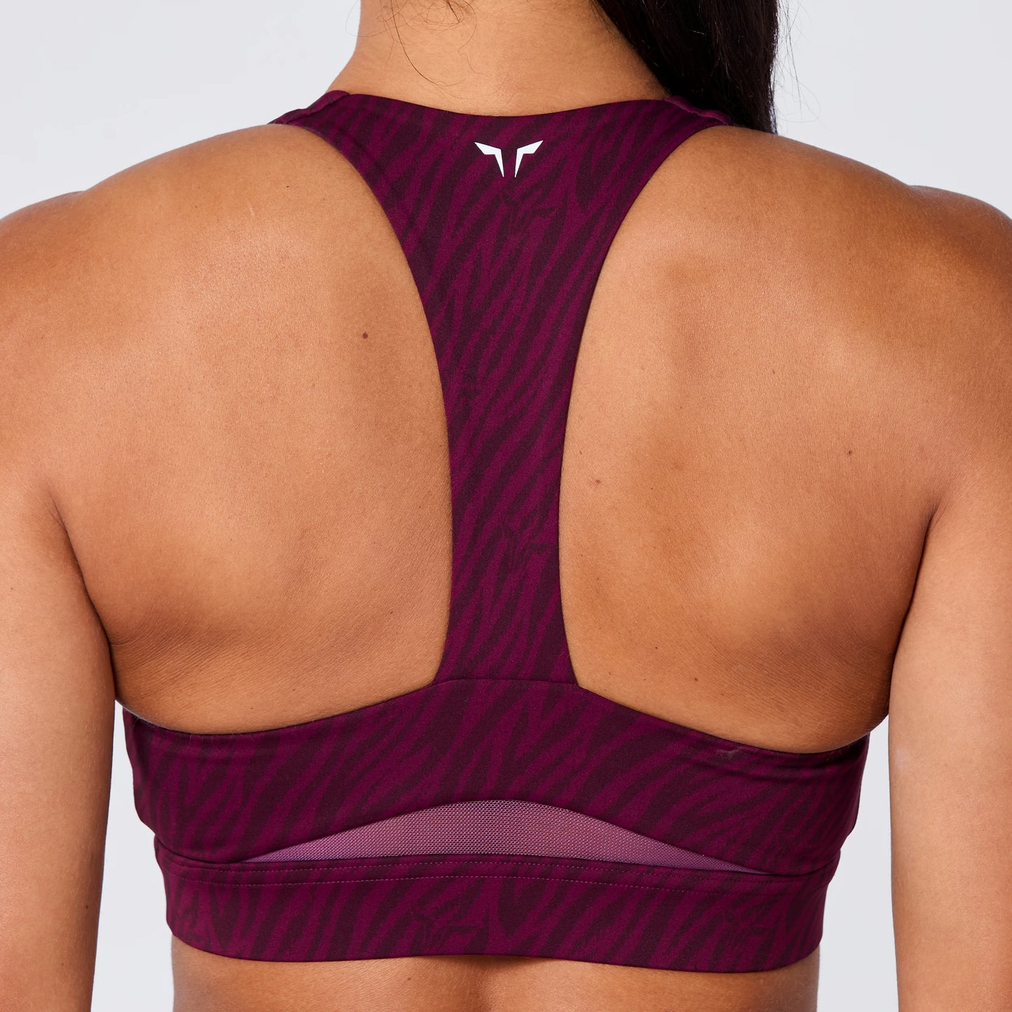 Racer Back Bra - Pickled Beet Print