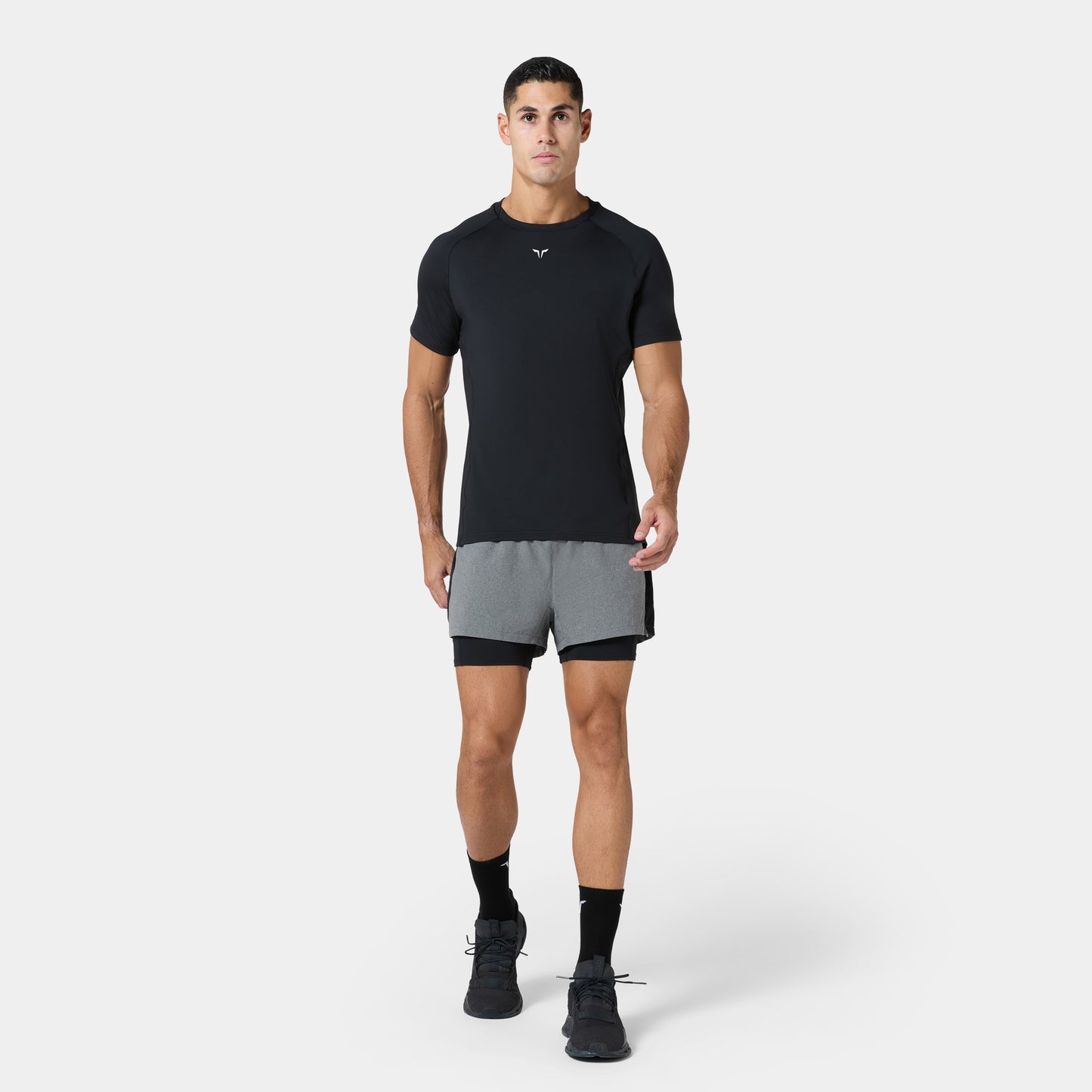 تيشيرت آكت دراي® وارير - أسود