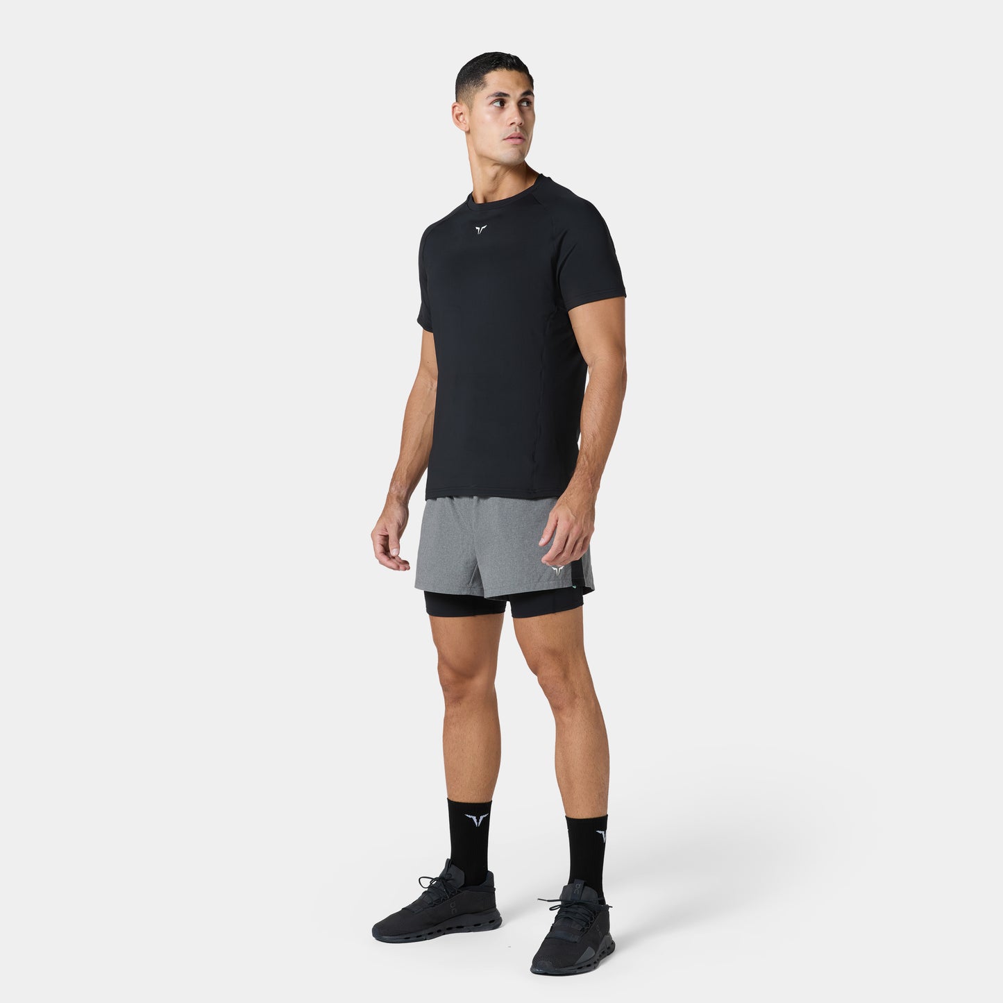 تيشيرت آكت دراي® وارير - أسود