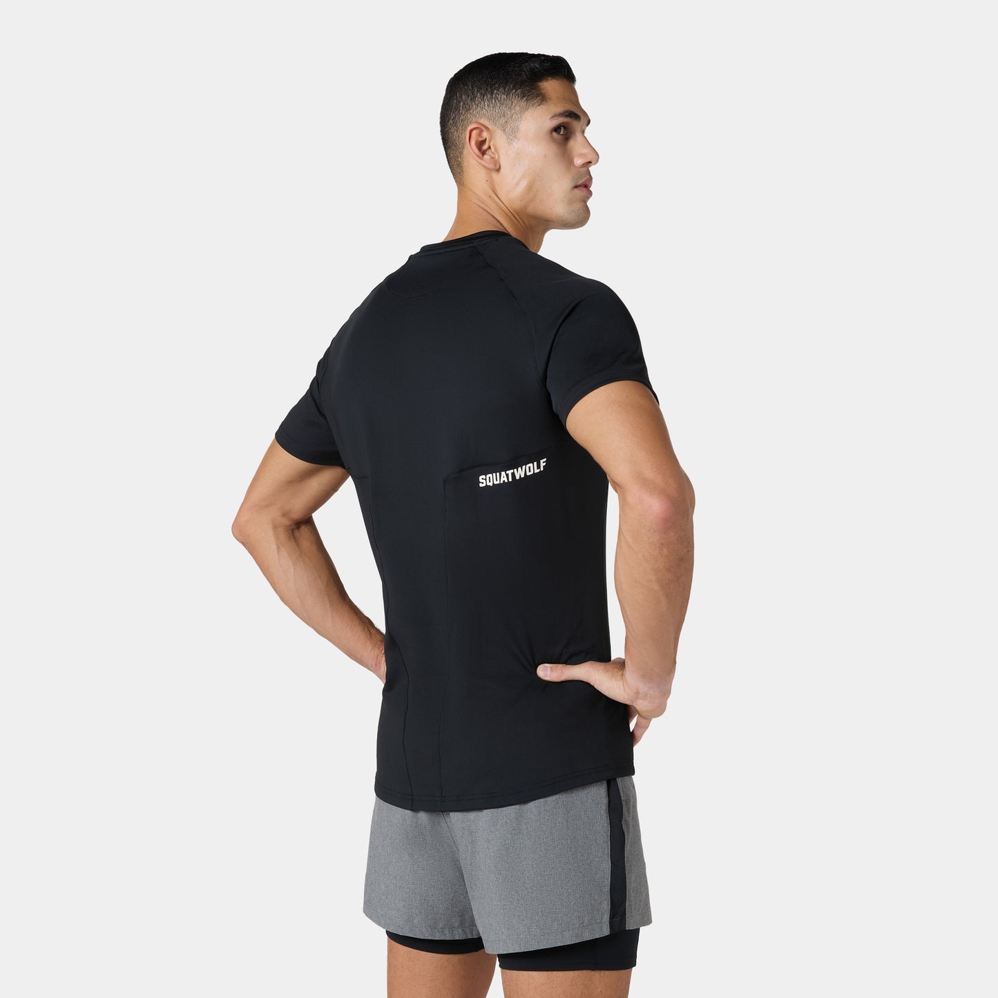 تيشيرت آكت دراي® وارير - أسود