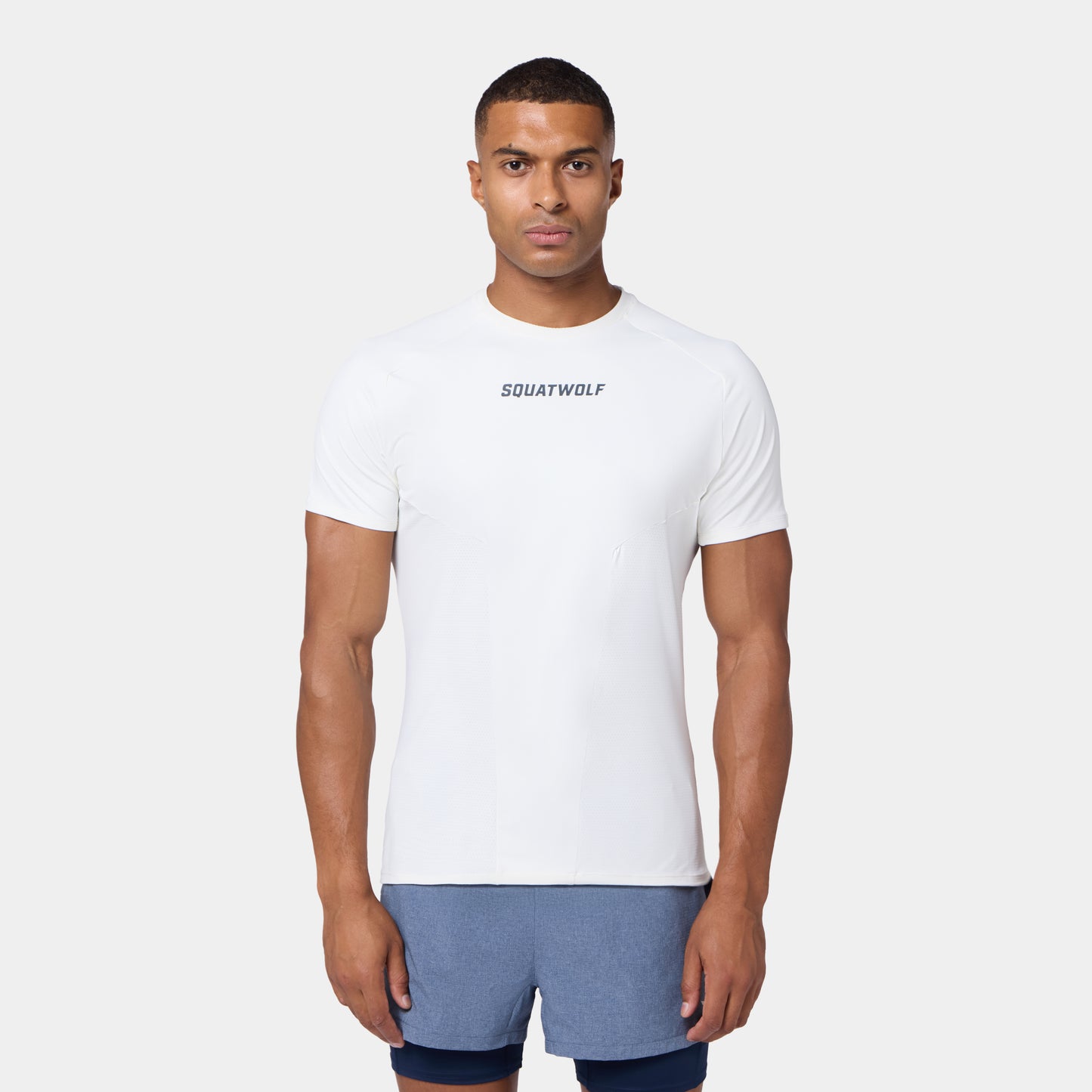 تيشيرت ألفا - أبيض لؤلؤي