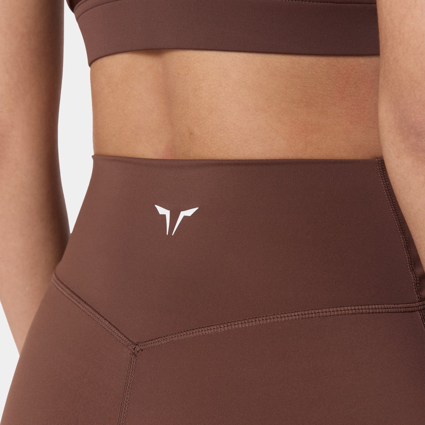 High Rise Flared Pants - Chestnut