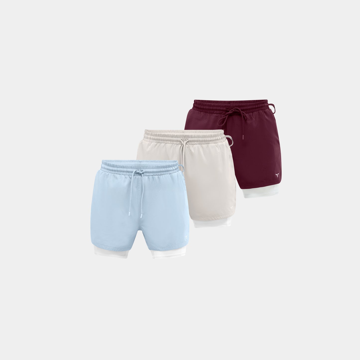 Foundation 2-in-1 5" Shorts - Pack Of 3