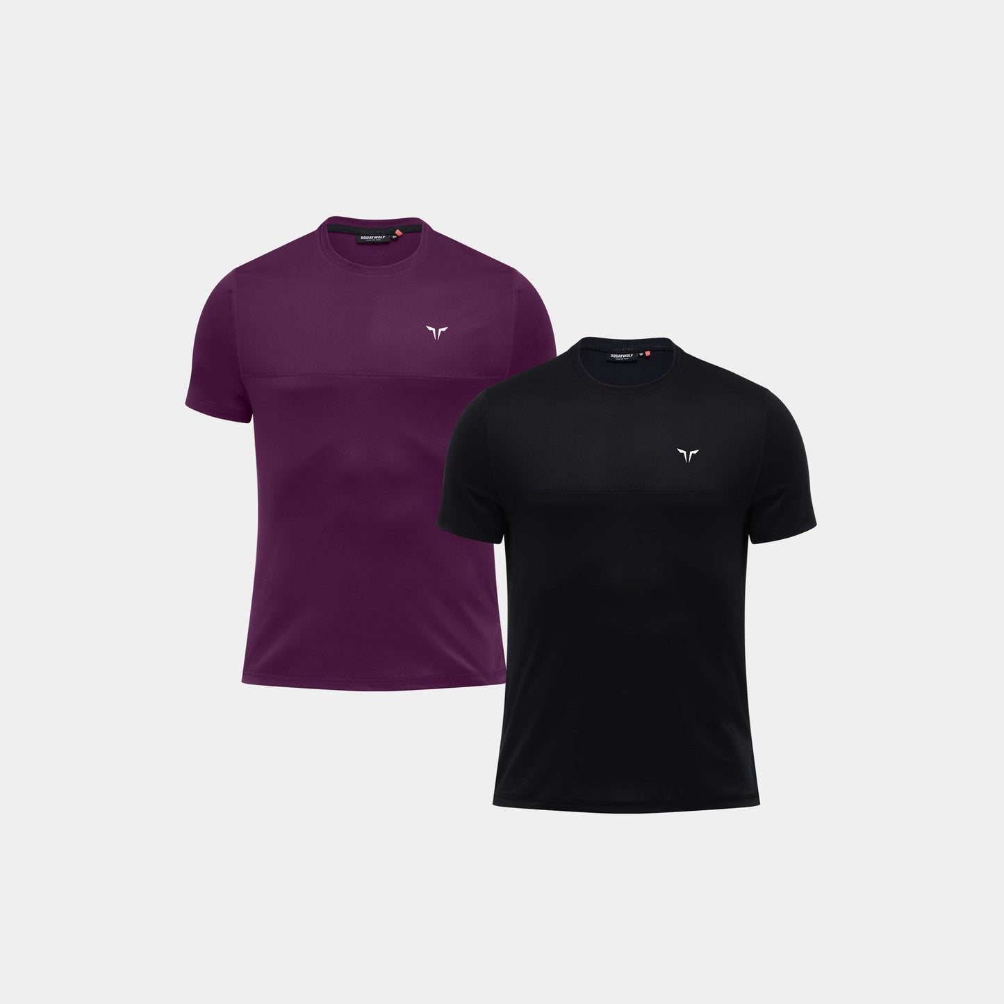 Contrast Tee 2 Pack - Black & Pickled Beet