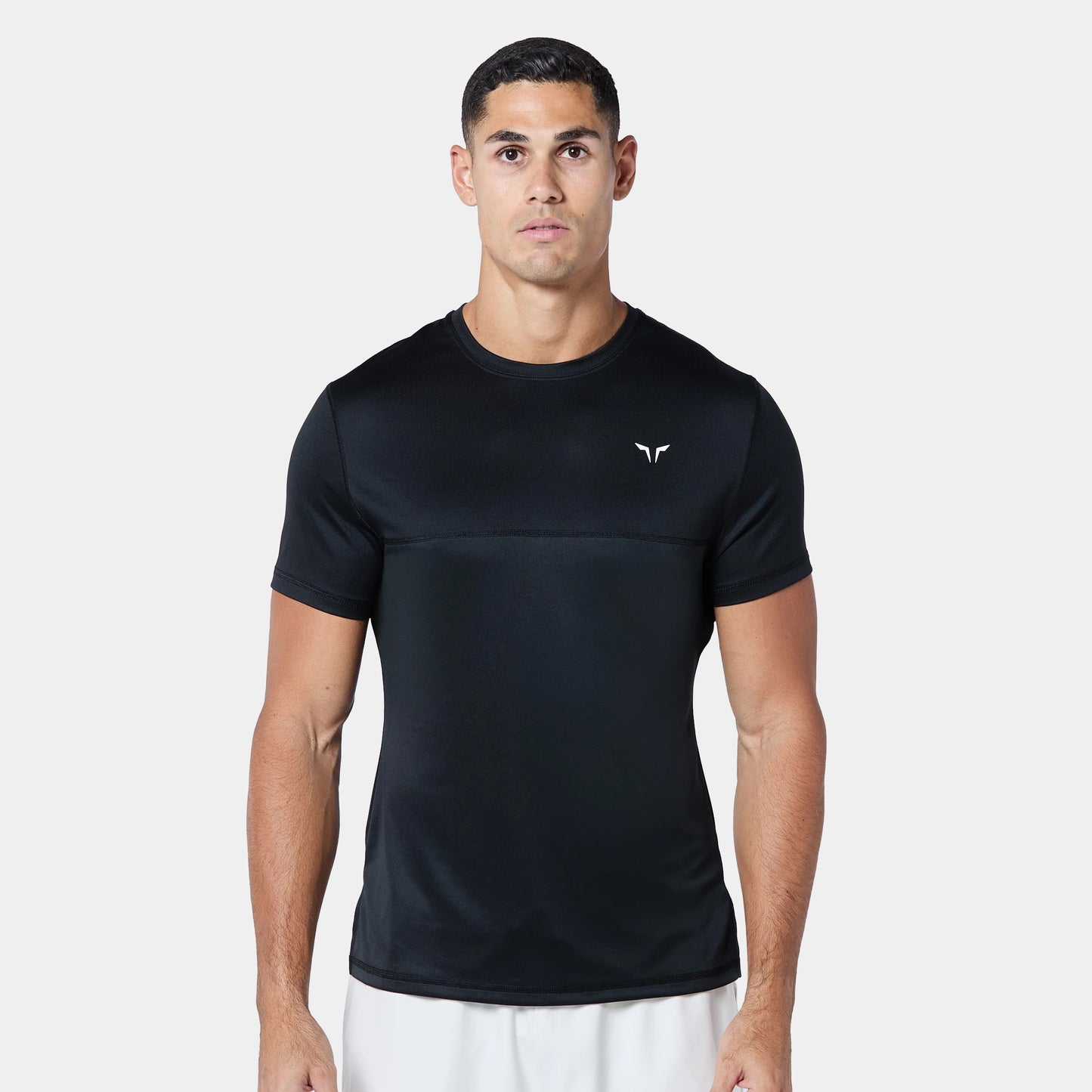 كونتراست تيشيرت - أسود