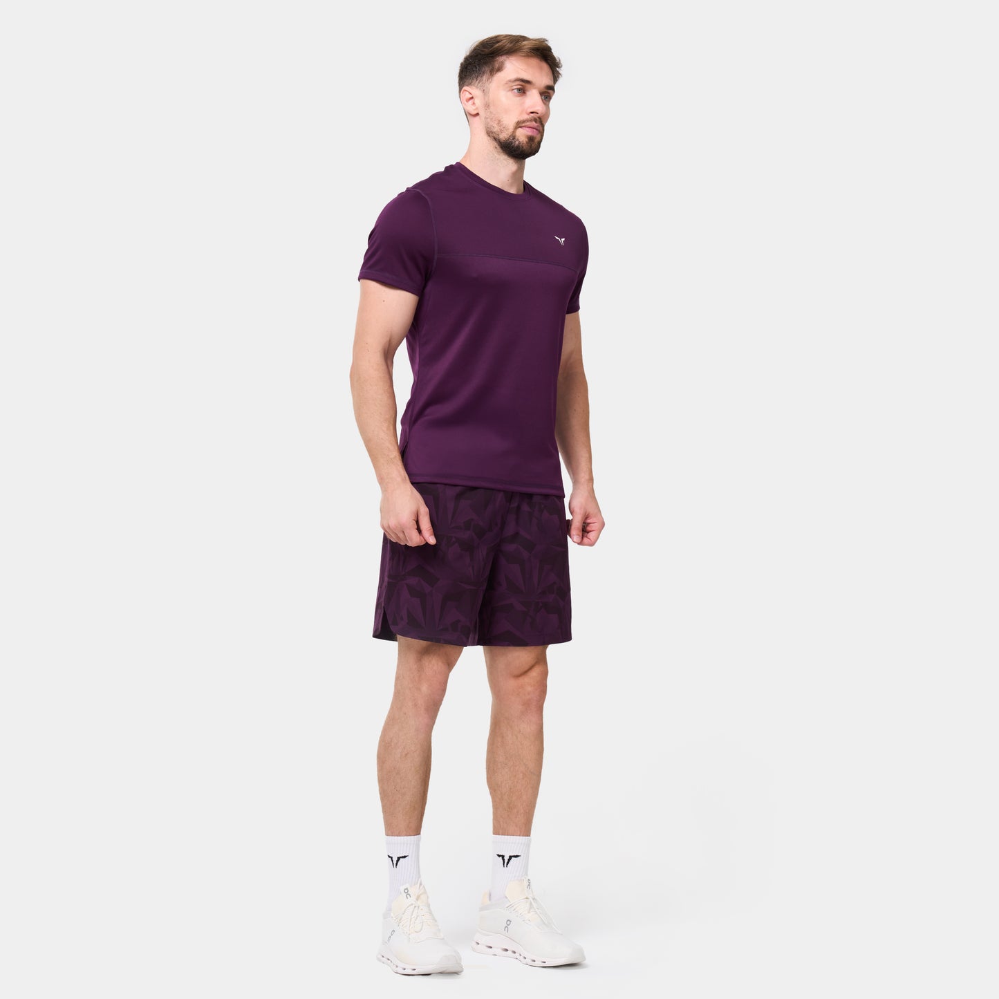 Contrast T-shirt - Pickled Beet
