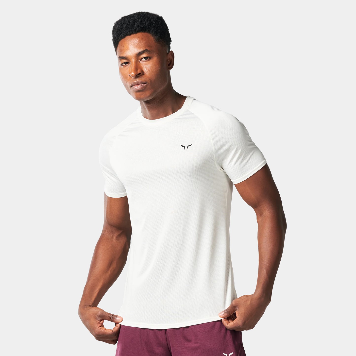 Core Mesh T-shirt 2.0 - Pearl White