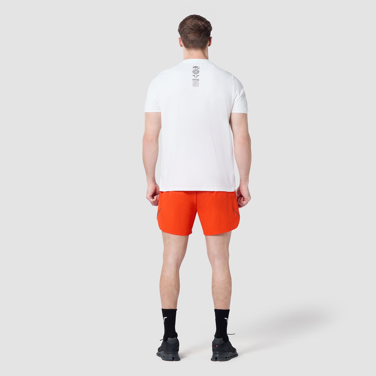 كور تيشرت بياقة مستديرة -  أبيض لؤلؤي