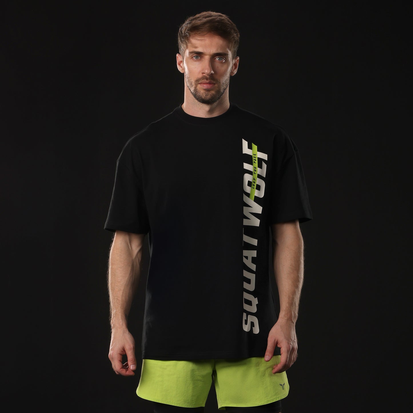 Core Oversize Graphic T-shirt - Black