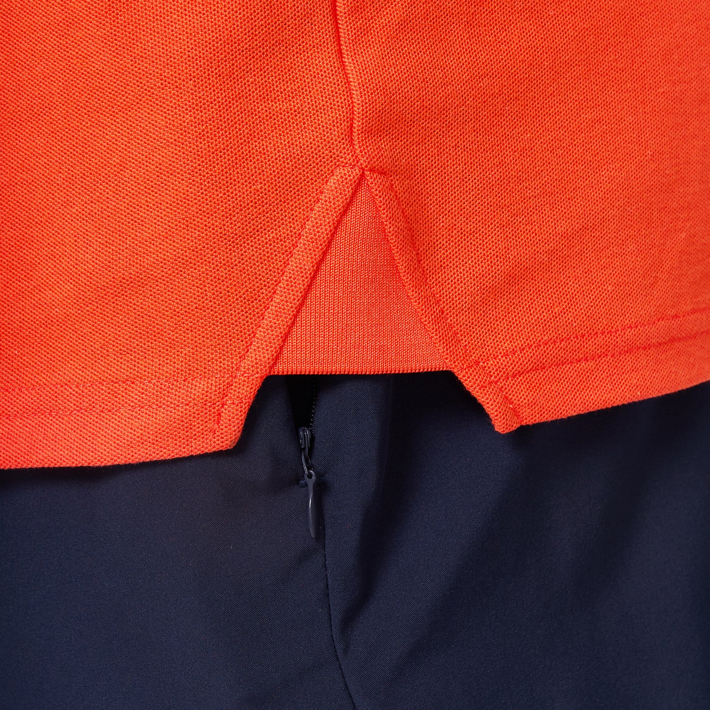 كور تيشرت بياقة مستديرة - برتقالي 