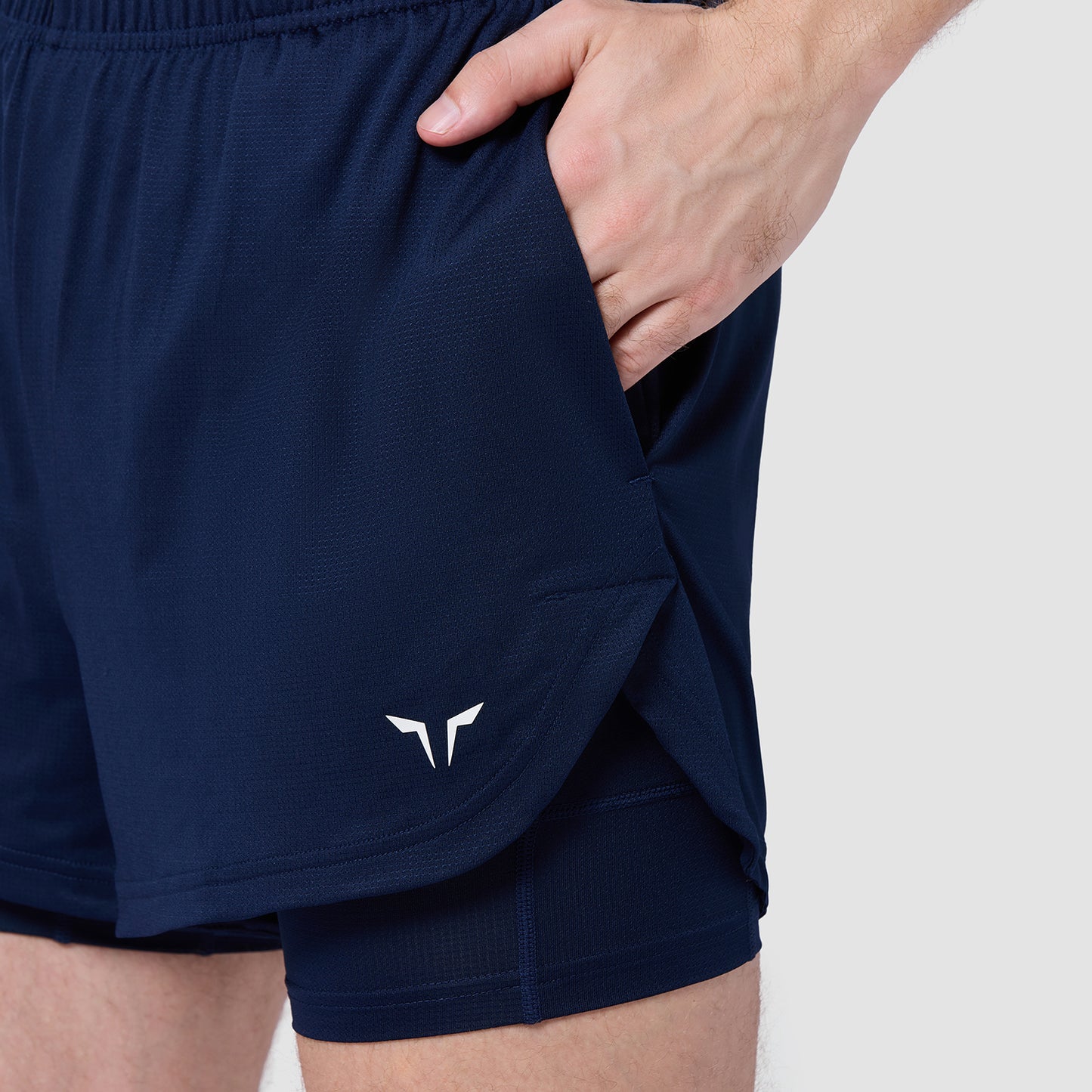 Core Mesh 2-In-1 5" Shorts 2.0 - Navy