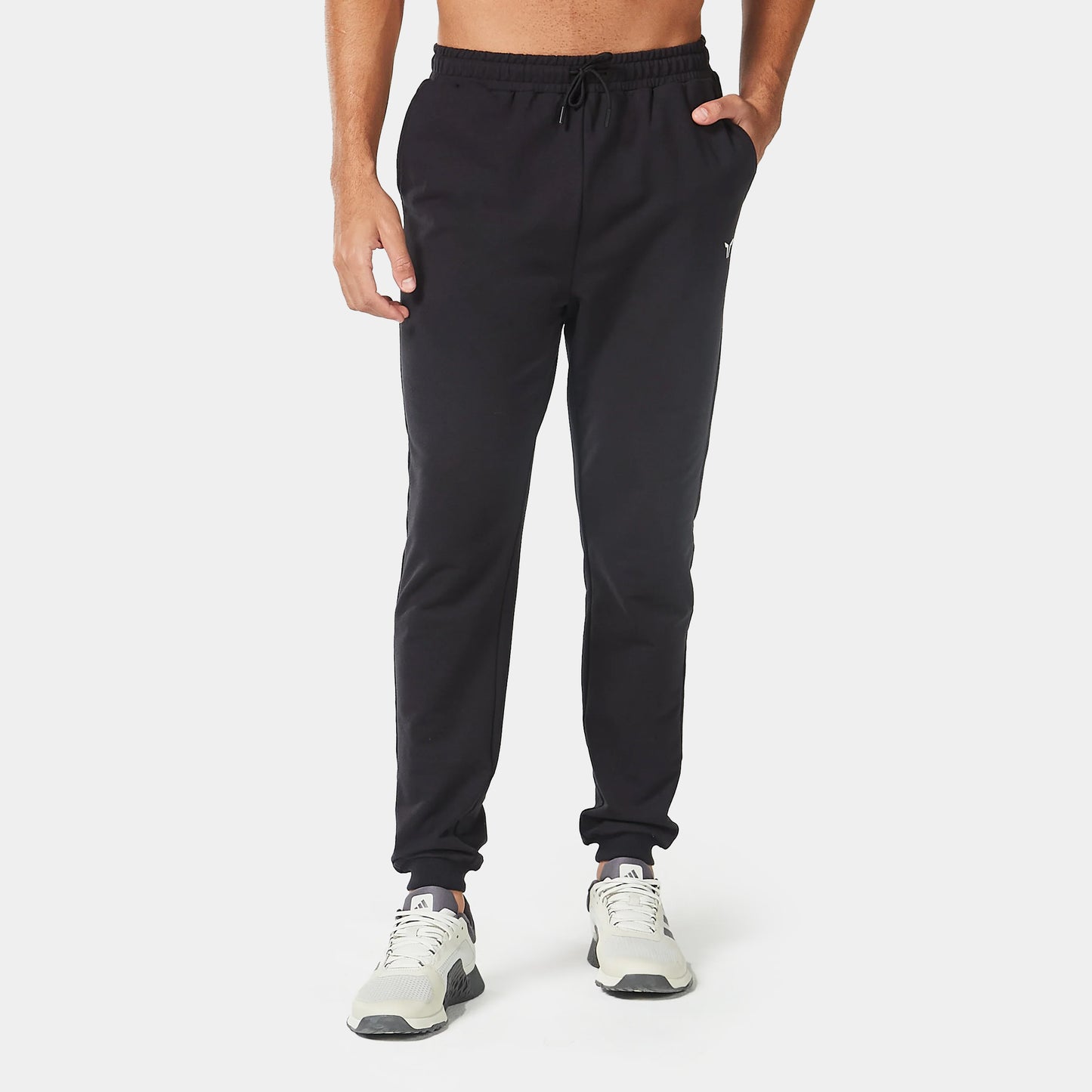Essential Tapered Joggers - Black