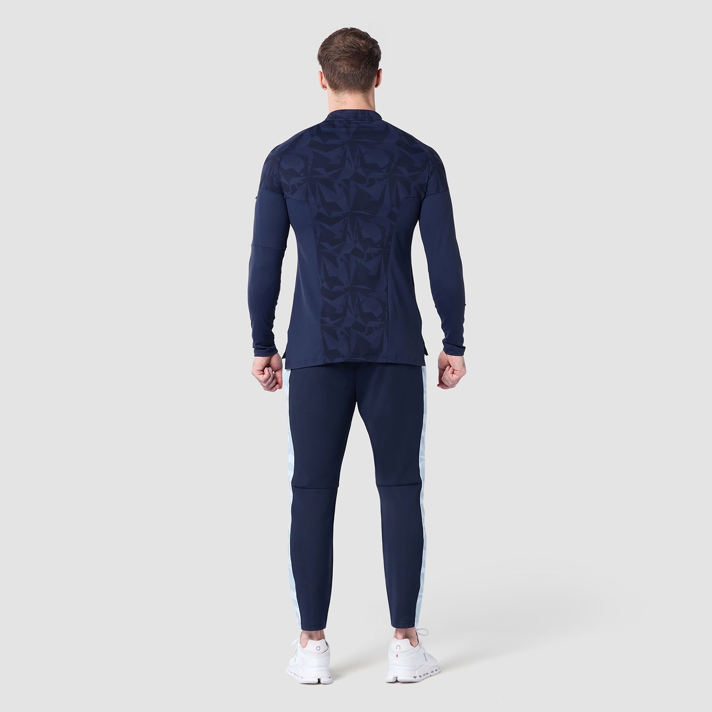 بلوزة إيفولف 2.0 للركض - نمط تموية كحلي