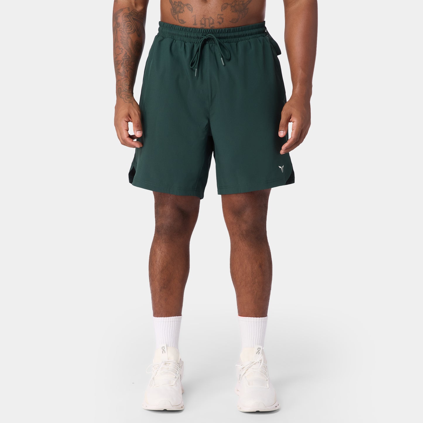 شورت فاونديشن 7" - أخضر زرعي