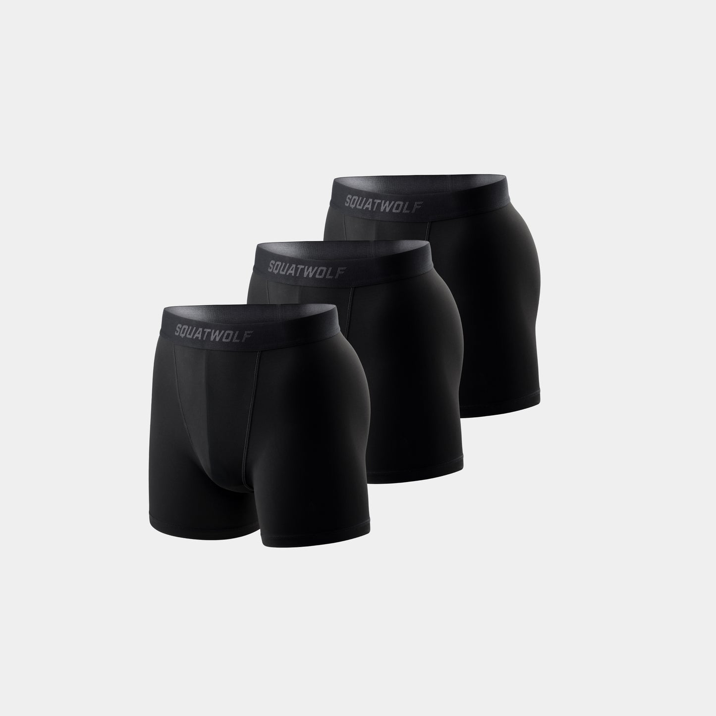 بوكسر 5" للأداء 3 قطع - أسود