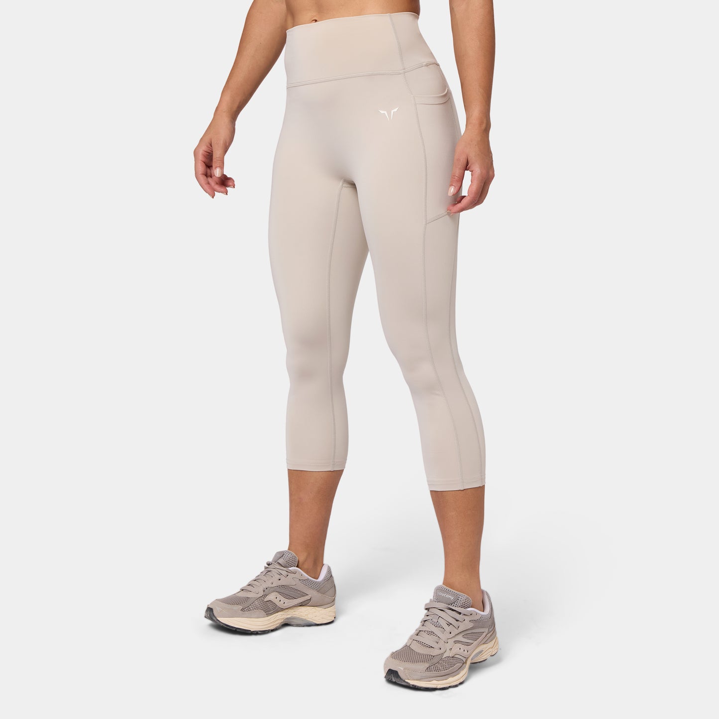 High Rise 21" Leggings - Silver Lining