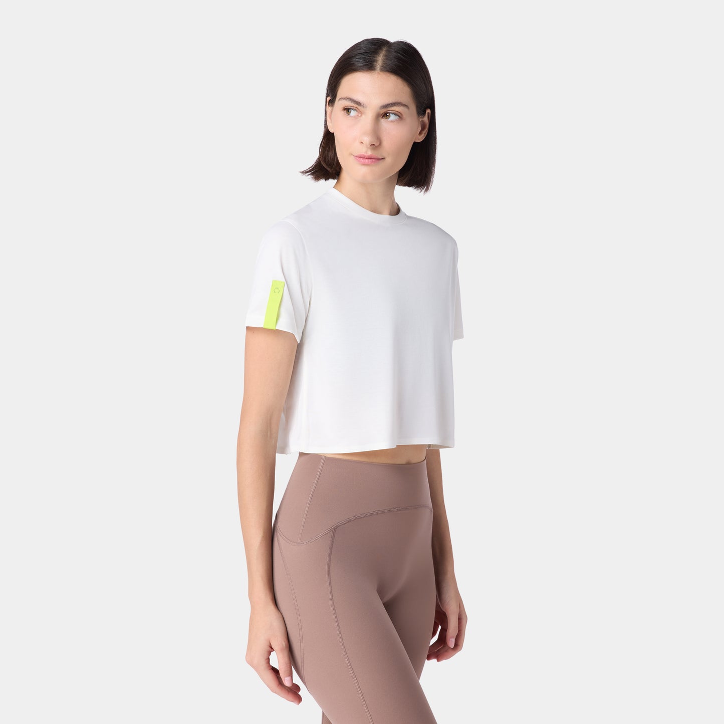 Neotech ACTDRY® Crop T-shirt - Pearl White