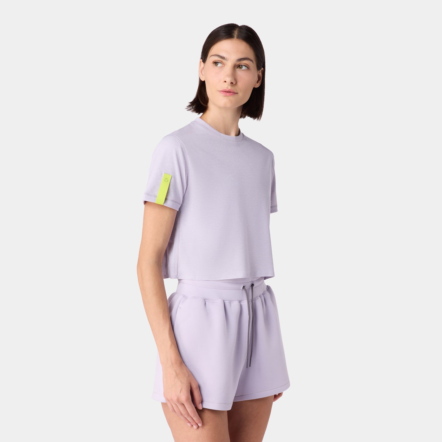 Neotech ACTDRY® Crop T-shirt - Thistle Marl
