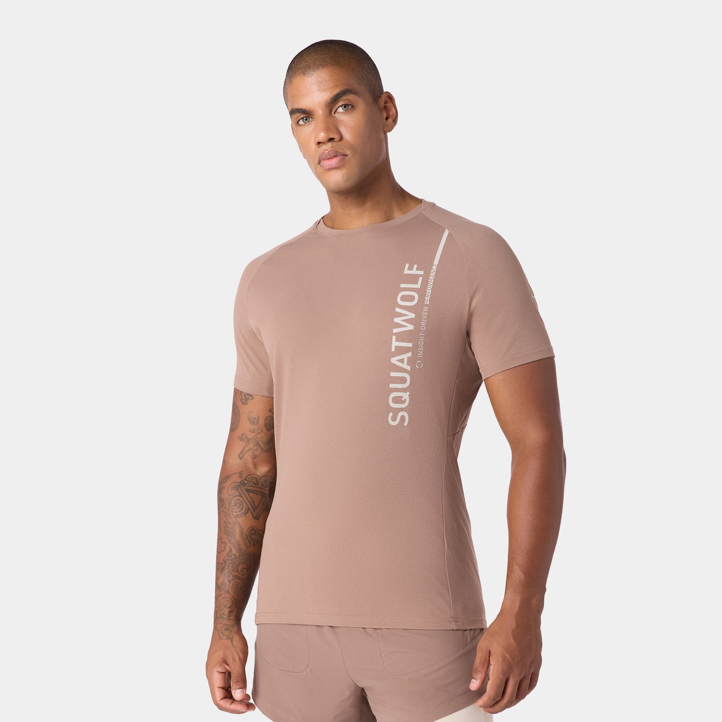 نيوتك تيشيرت سوبرناتشورال بأكمام قصيرة - كستنائي