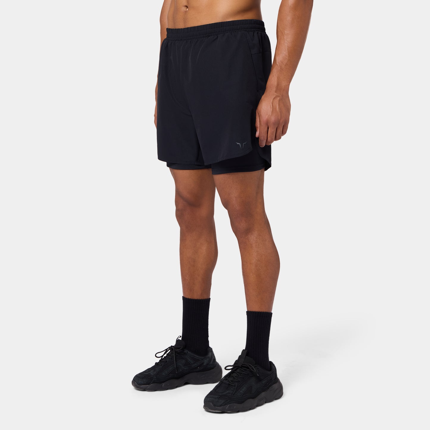 ACTDRY® 2-In-1 5" Shorts - Black
