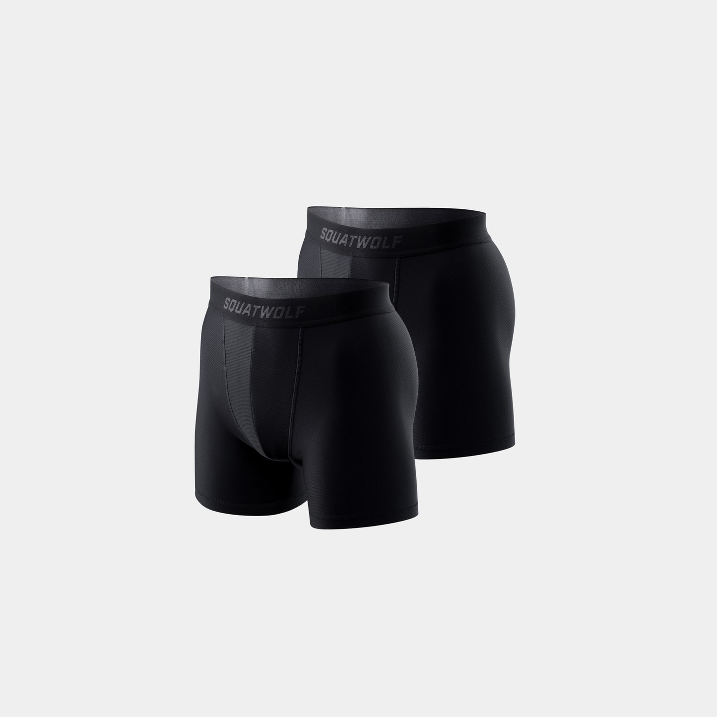 5" ACTDRY® Boxer Trunks 2 Pack - Black